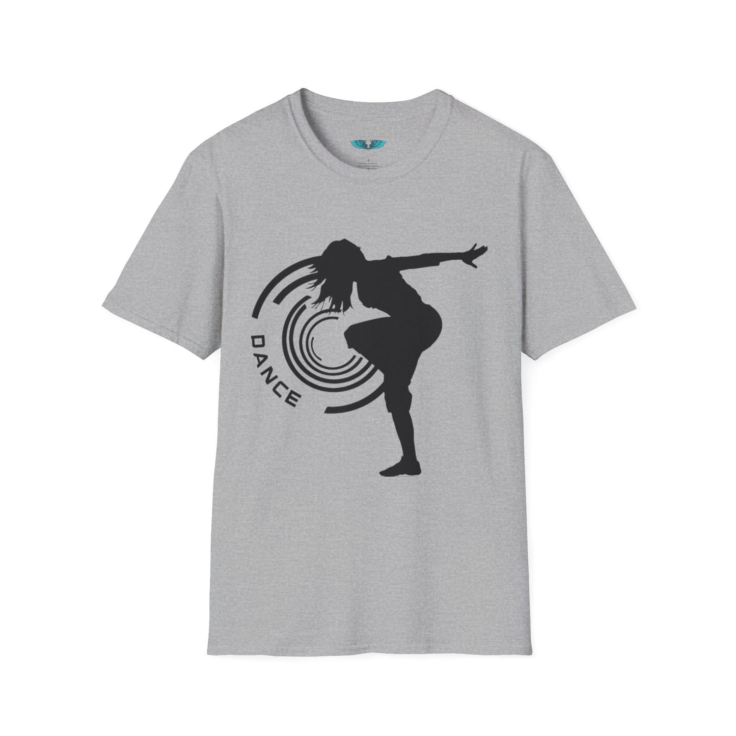 Dance Silhouette Graphic Tee Unisex Softstyle T-Shirt