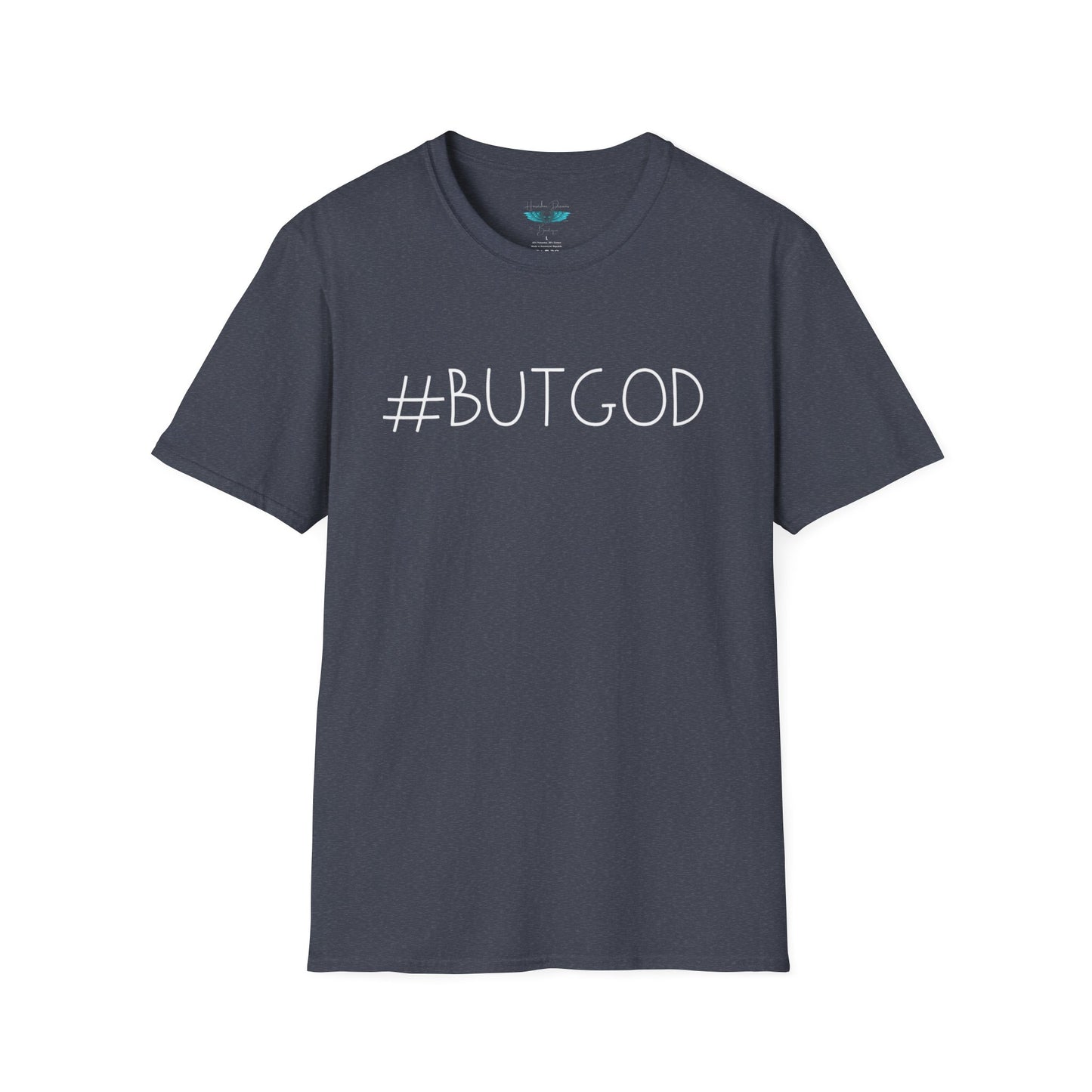 A #ButGod Womens and Mens Faith Based Graphic Tee