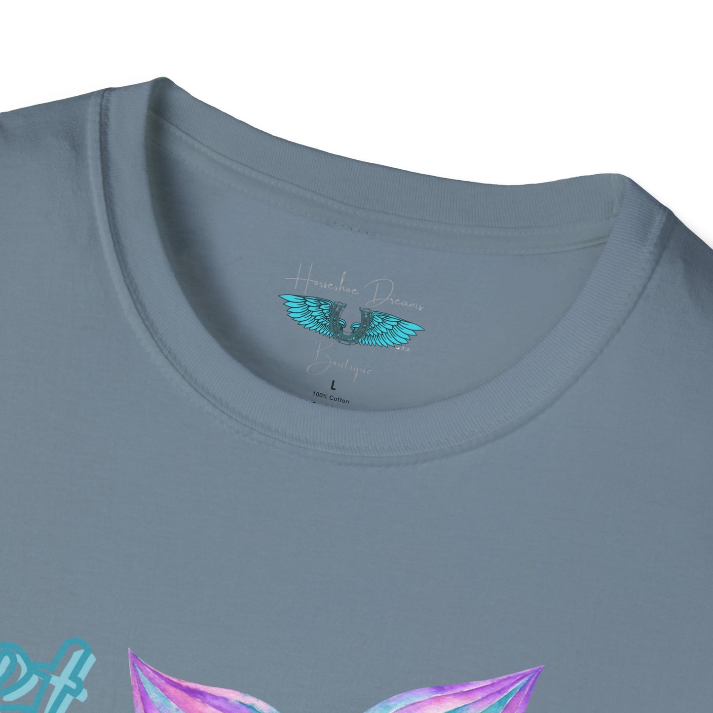 Get Off My Tail - Mermaid Tail Unisex Softstyle Graphic Tee