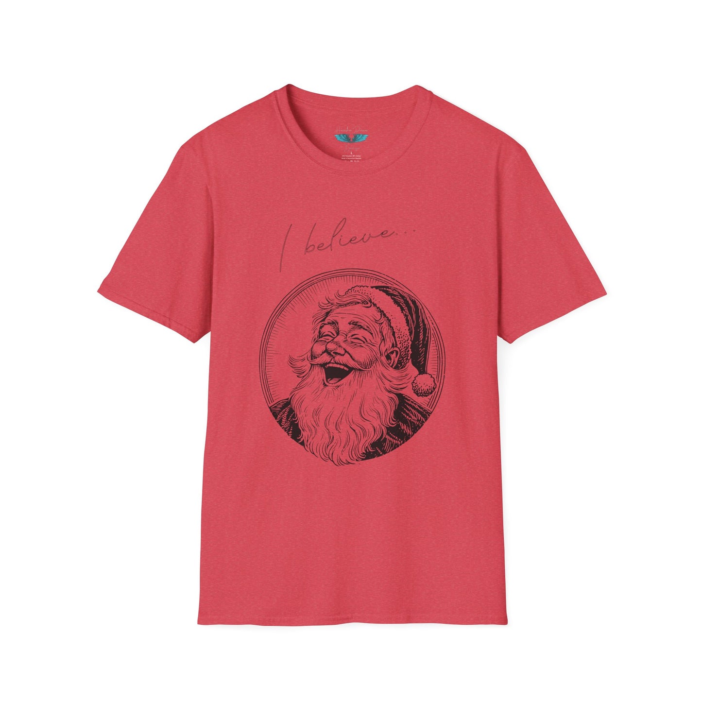 I Believe In Santa Unisex Softstyle Graphic Tee