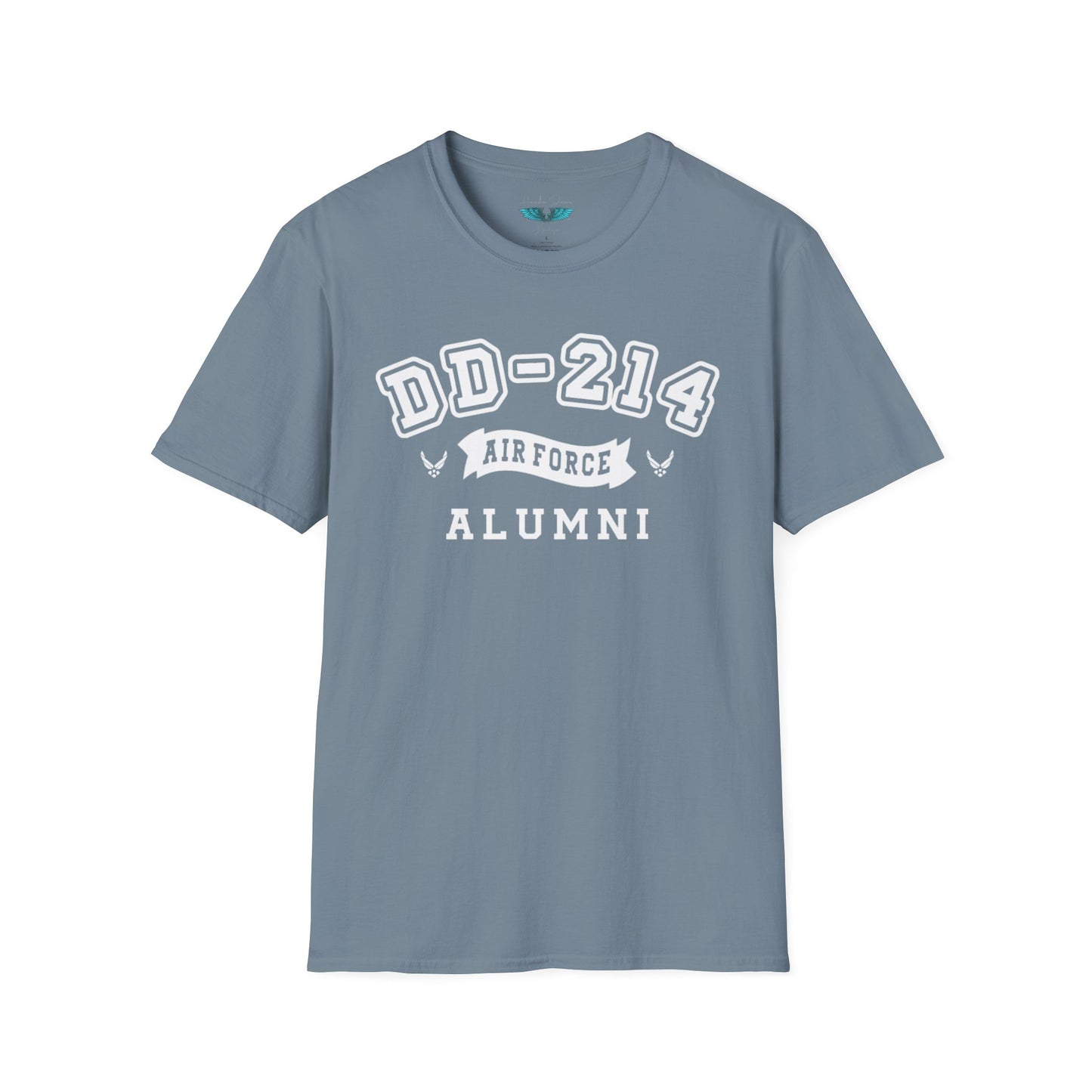 Airforce Alumni Women's Softstyle T-Shirt - Retired Graphic Tee White Text