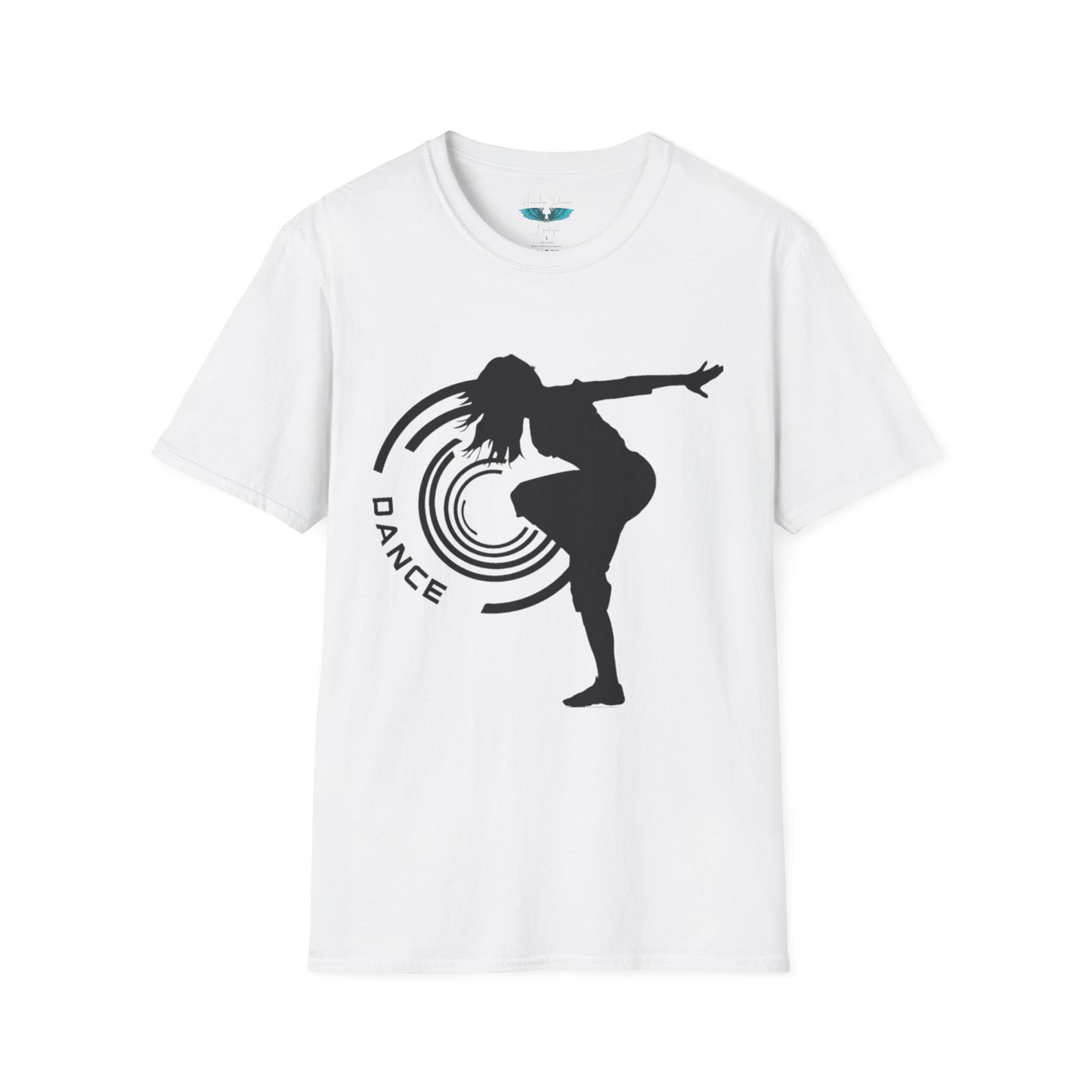 Dance Silhouette Graphic Tee Unisex Softstyle T-Shirt