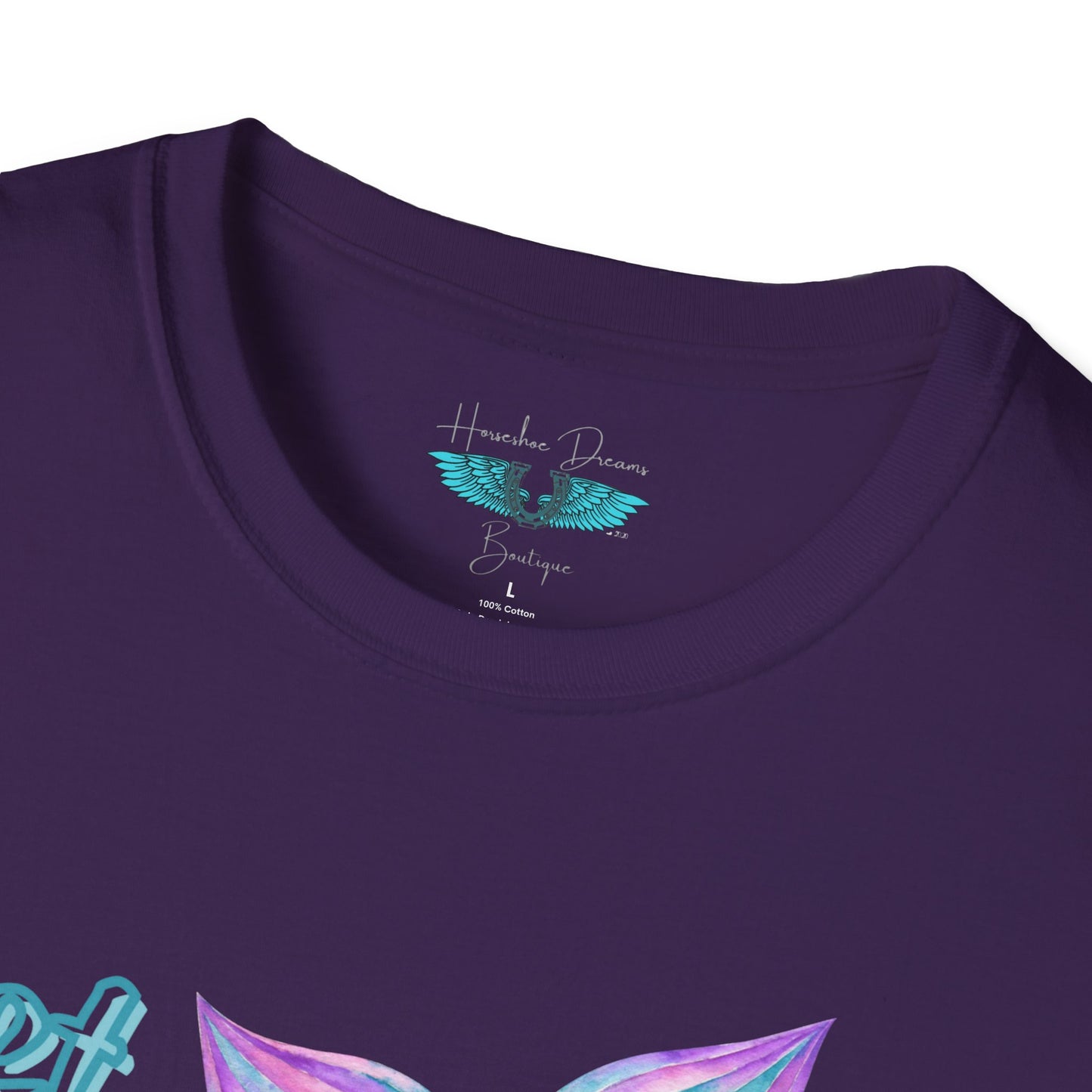 Get Off My Tail - Mermaid Tail Unisex Softstyle Graphic Tee