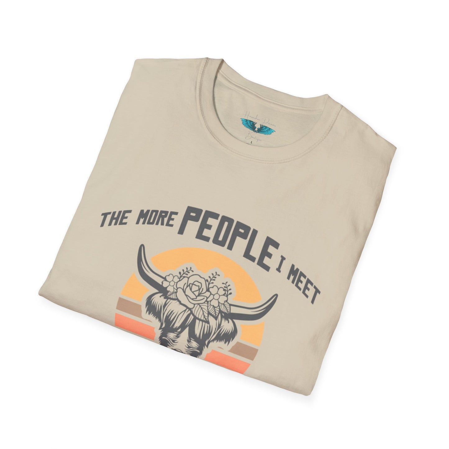 I Like Highland Cows Unisex Softstyle Graphic Tee