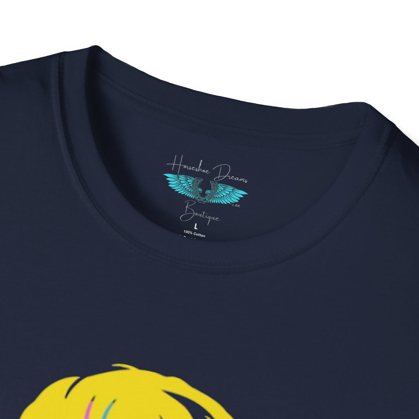 Retiree Hair Don't Care - Military Airforce - Soft Style Women's Graphic Tee