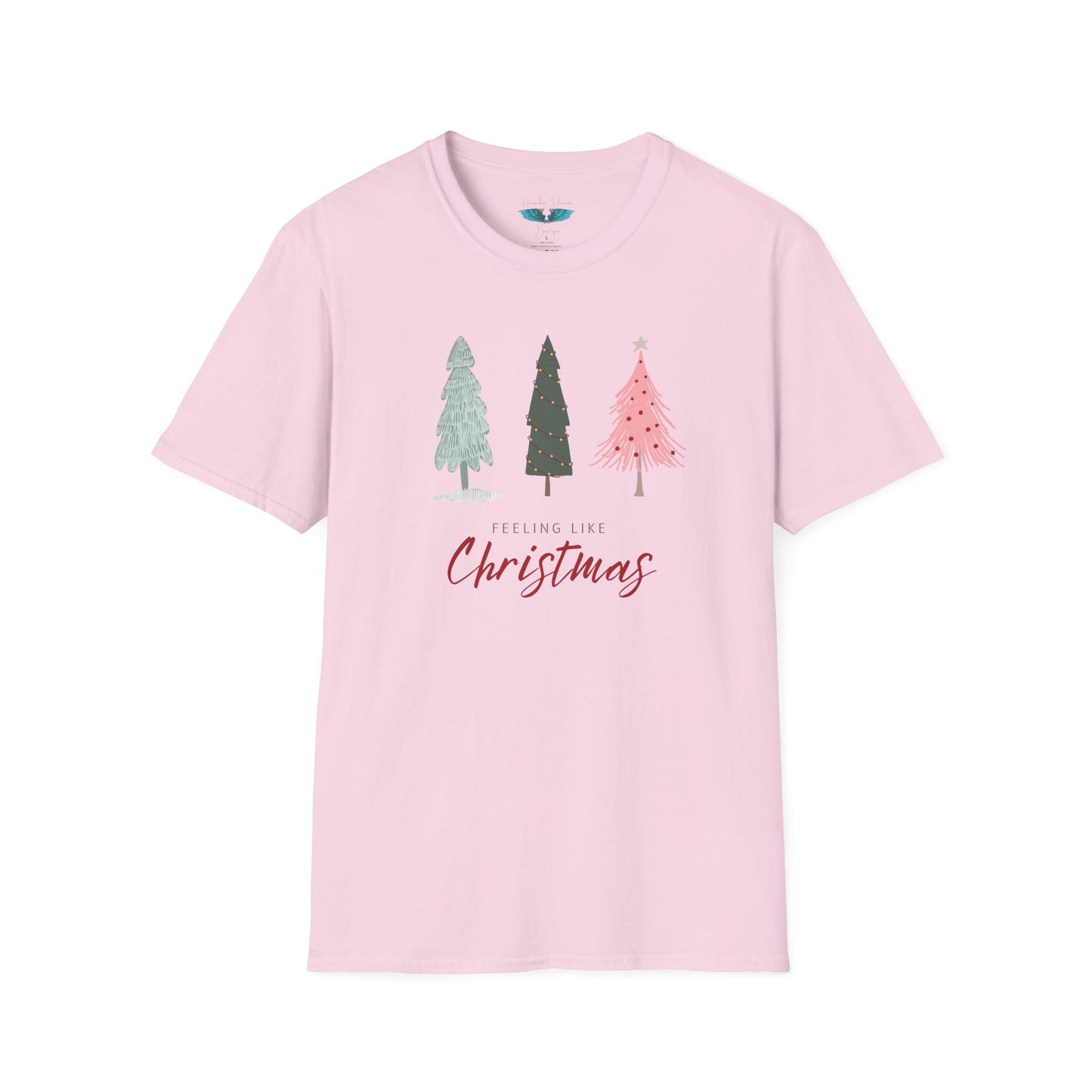 Feeling Like Christmas Unisex Softstyle Graphic Tee