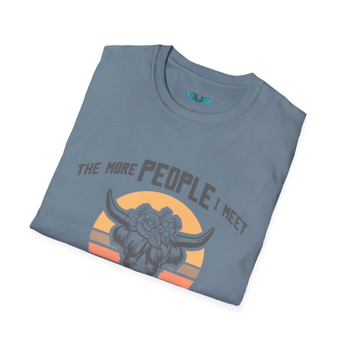 I Like Highland Cows Unisex Softstyle Graphic Tee