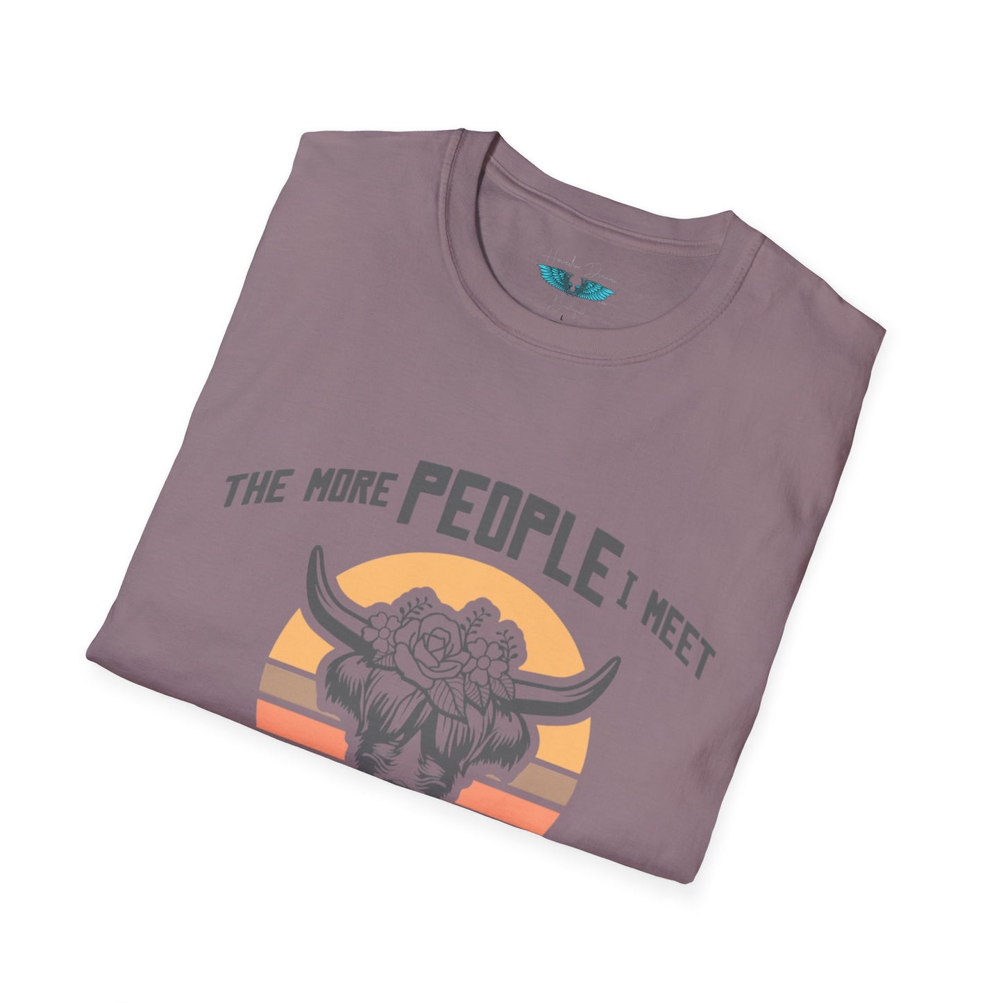 I Like Highland Cows Unisex Softstyle Graphic Tee