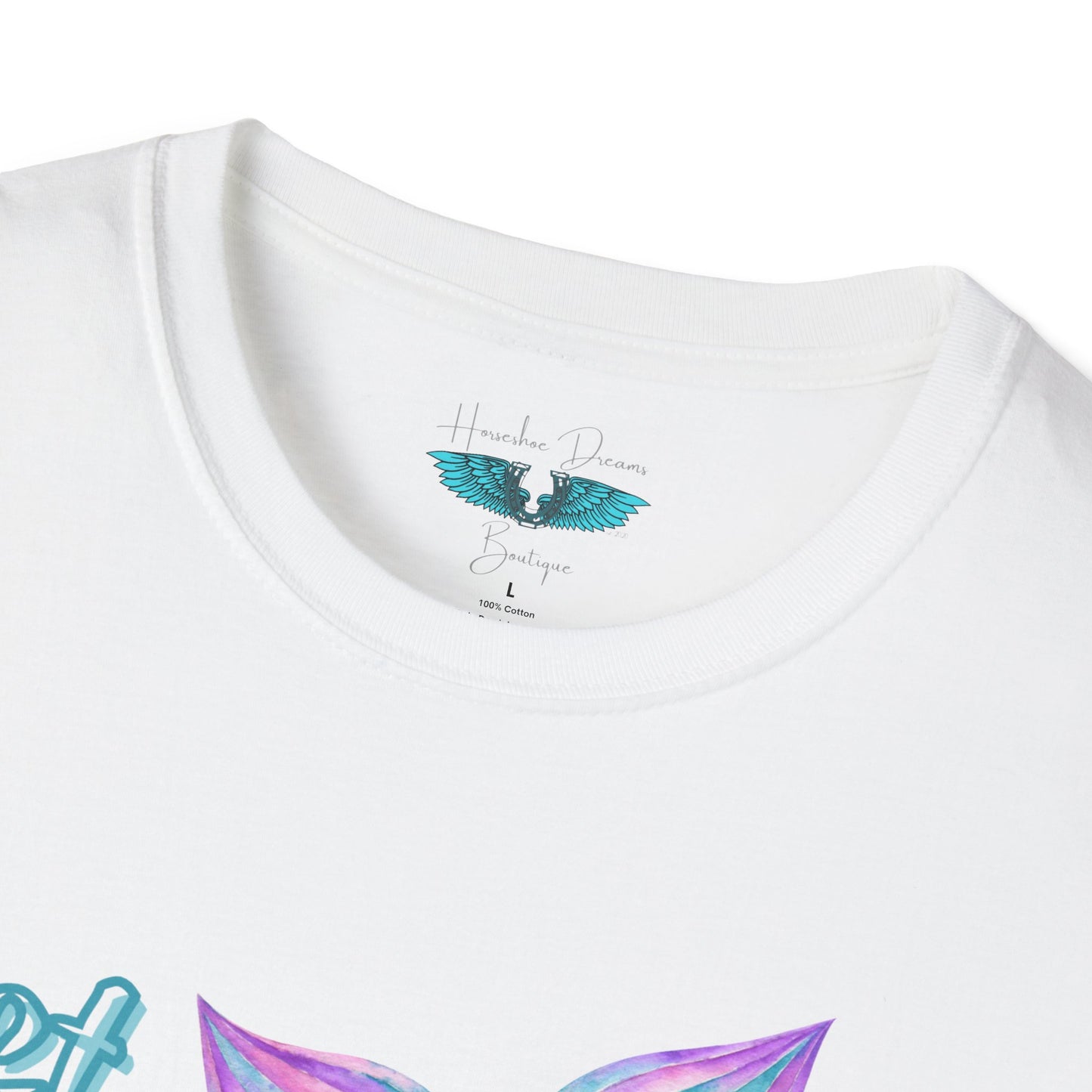 Get Off My Tail - Mermaid Tail Unisex Softstyle Graphic Tee