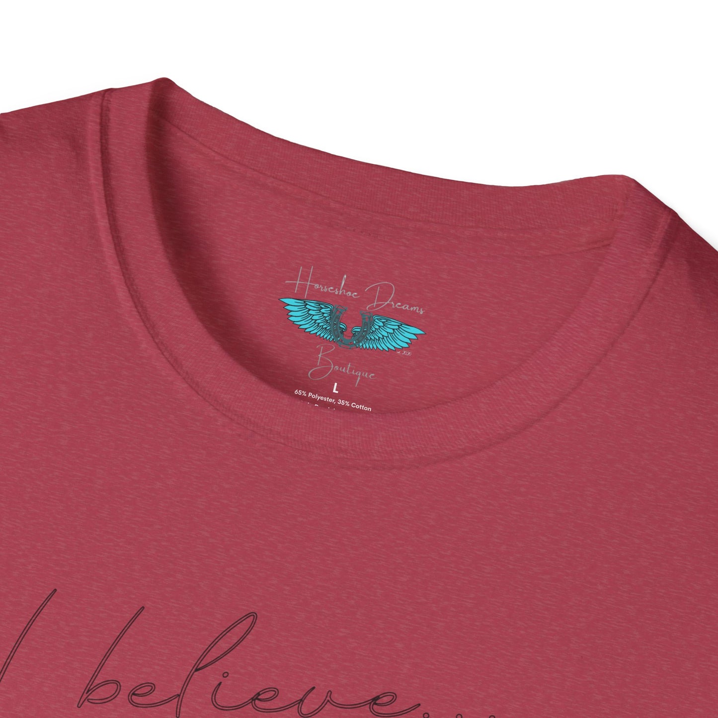I Believe In Santa Unisex Softstyle Graphic Tee