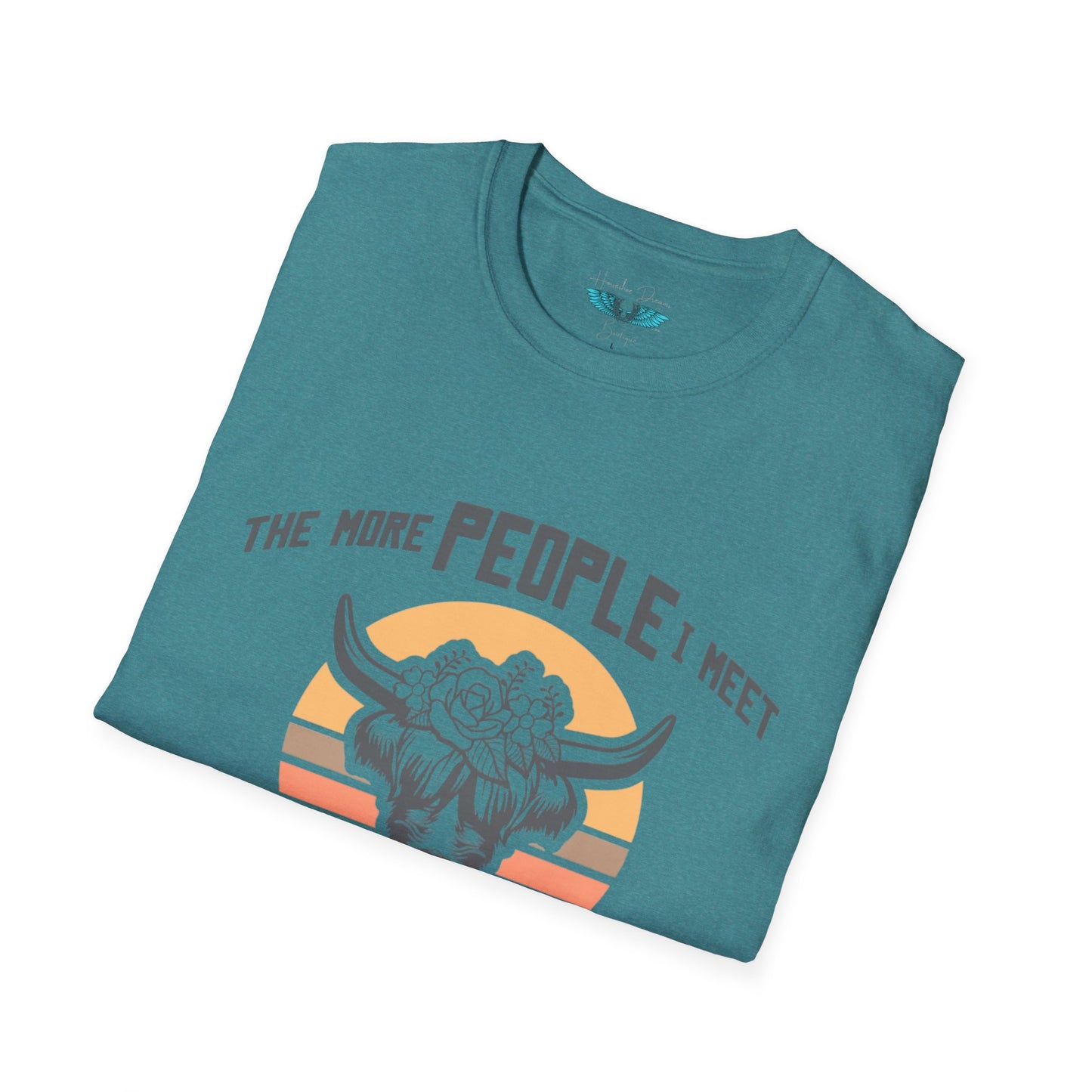 I Like Highland Cows Unisex Softstyle Graphic Tee