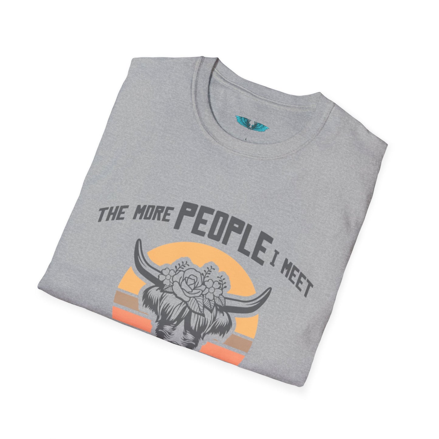 I Like Highland Cows Unisex Softstyle Graphic Tee