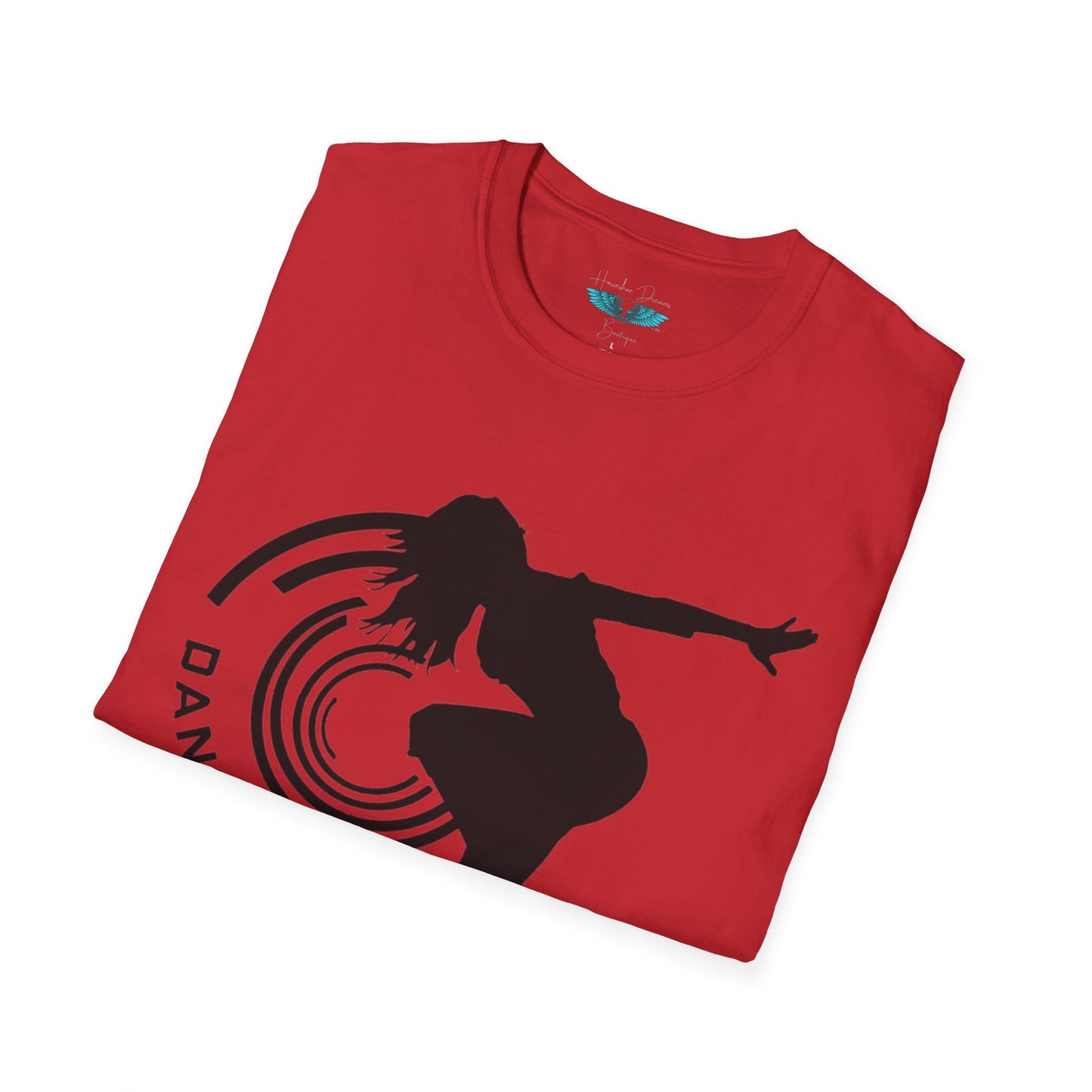 Dance Silhouette Graphic Tee Unisex Softstyle T-Shirt