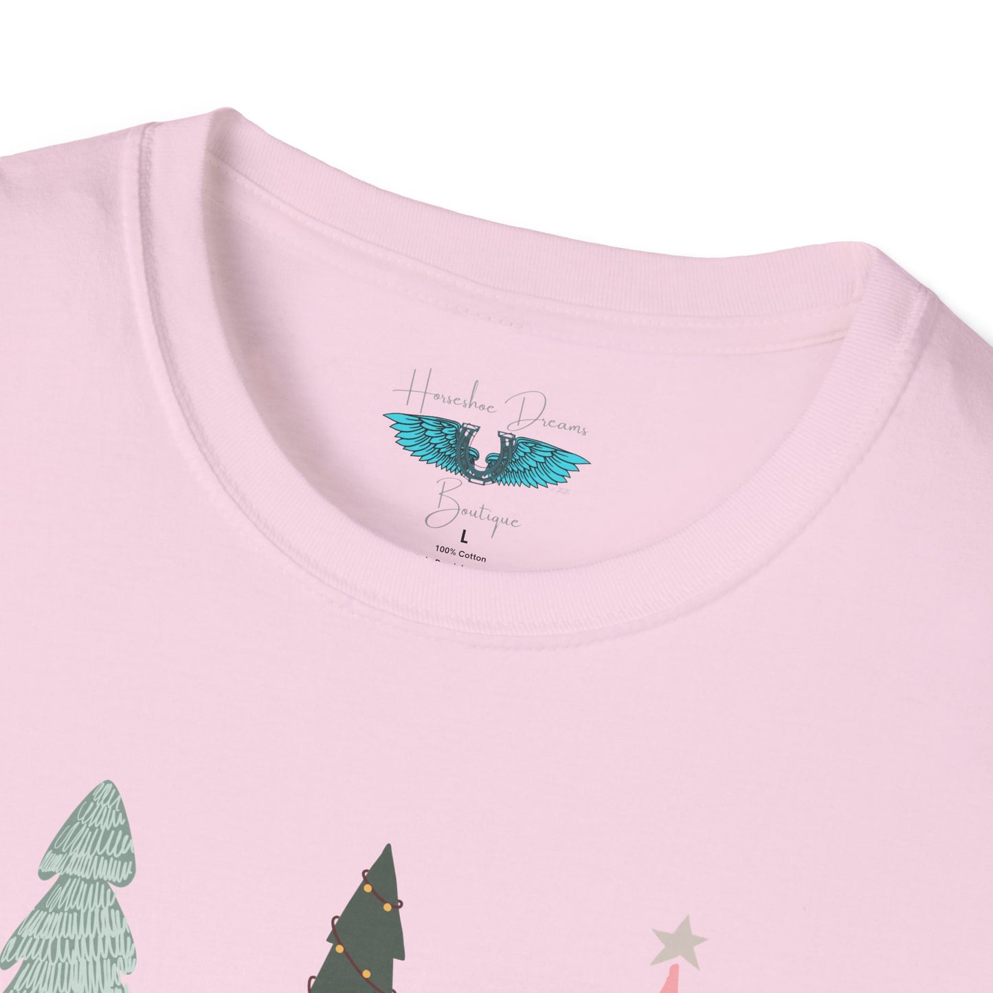 Feeling Like Christmas Unisex Softstyle Graphic Tee