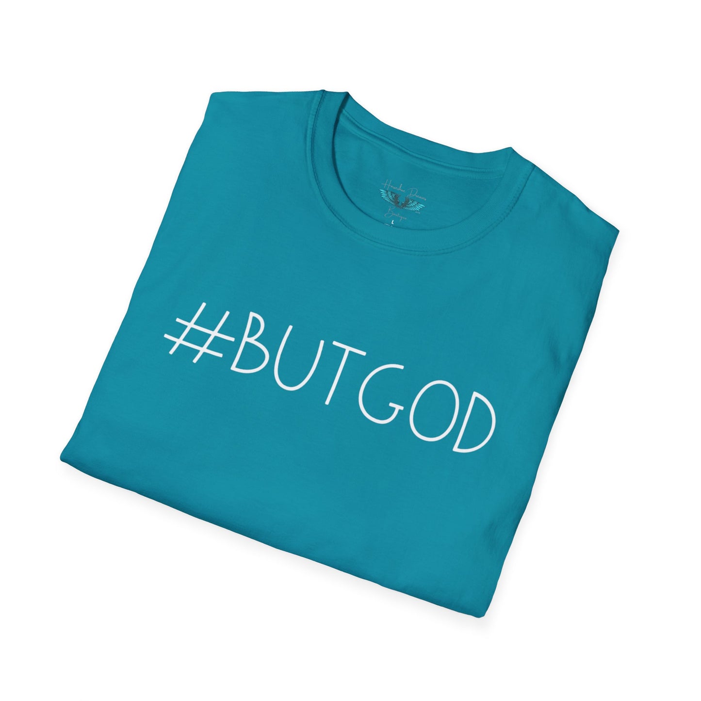 A #ButGod Womens and Mens Faith Based Graphic Tee