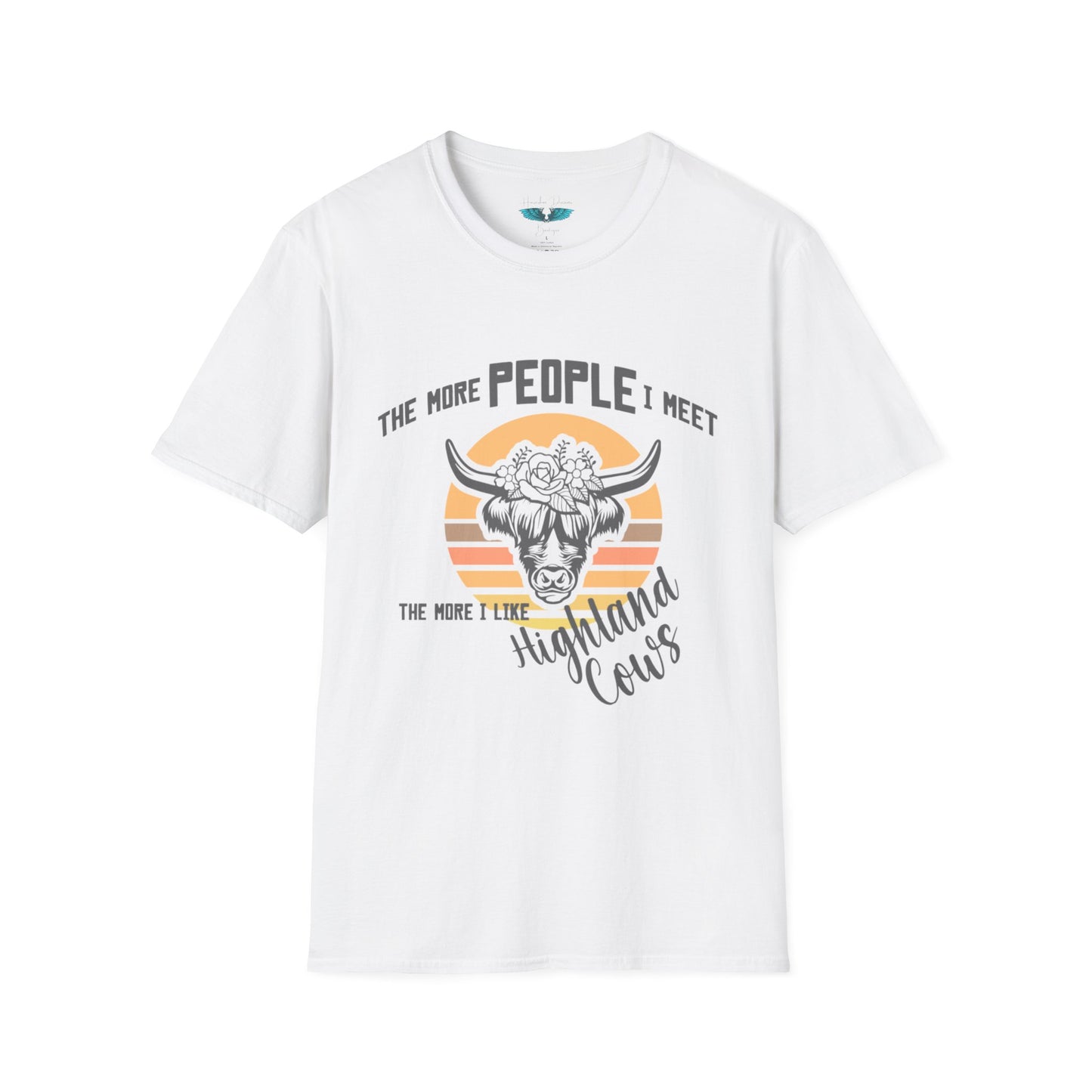 I Like Highland Cows Unisex Softstyle Graphic Tee