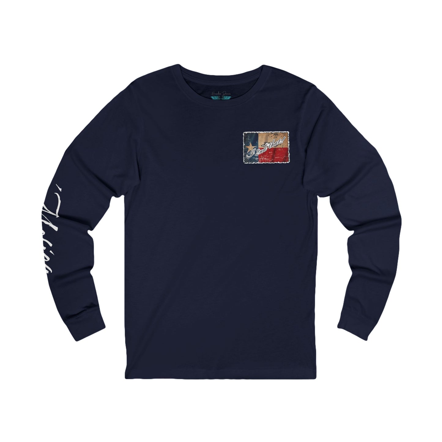 Texas/'Merica 2nd Amendment Unisex Jersey Long Sleeve Tee