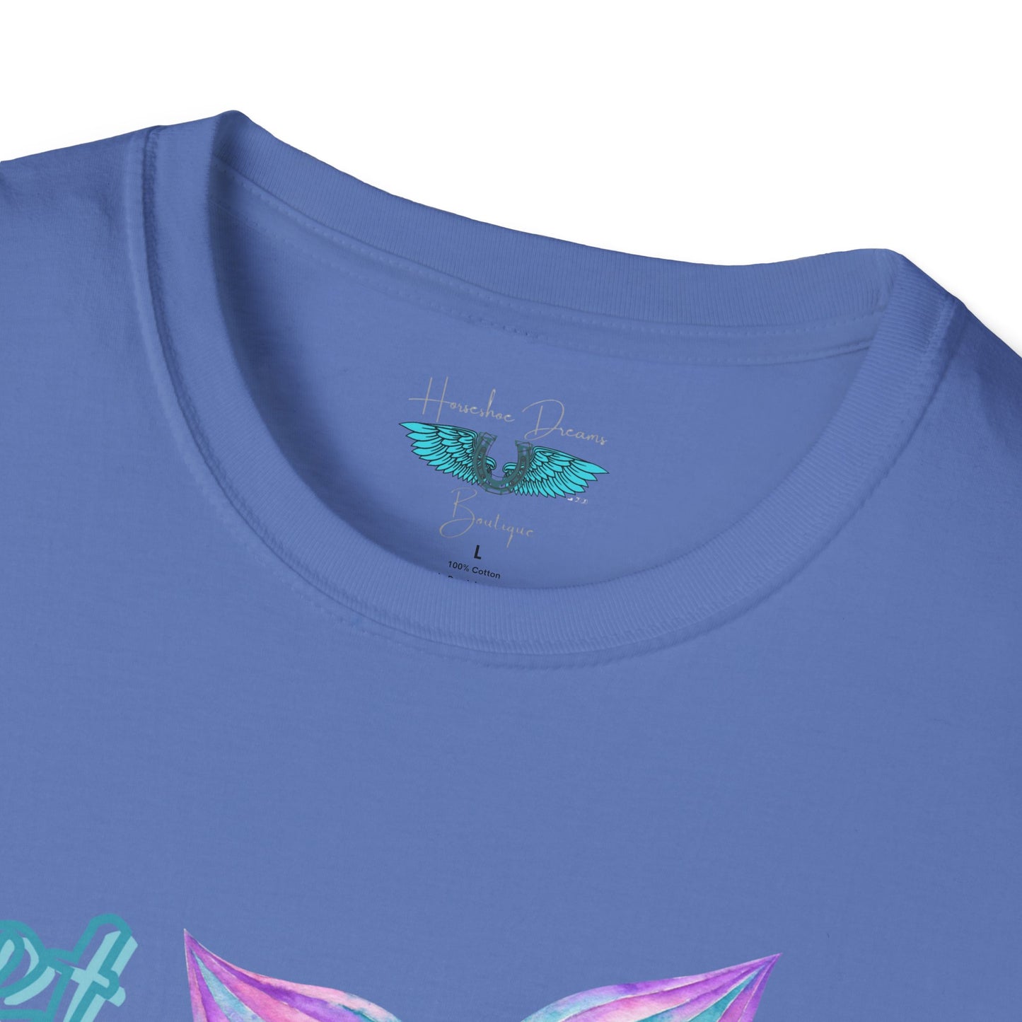 Get Off My Tail - Mermaid Tail Unisex Softstyle Graphic Tee