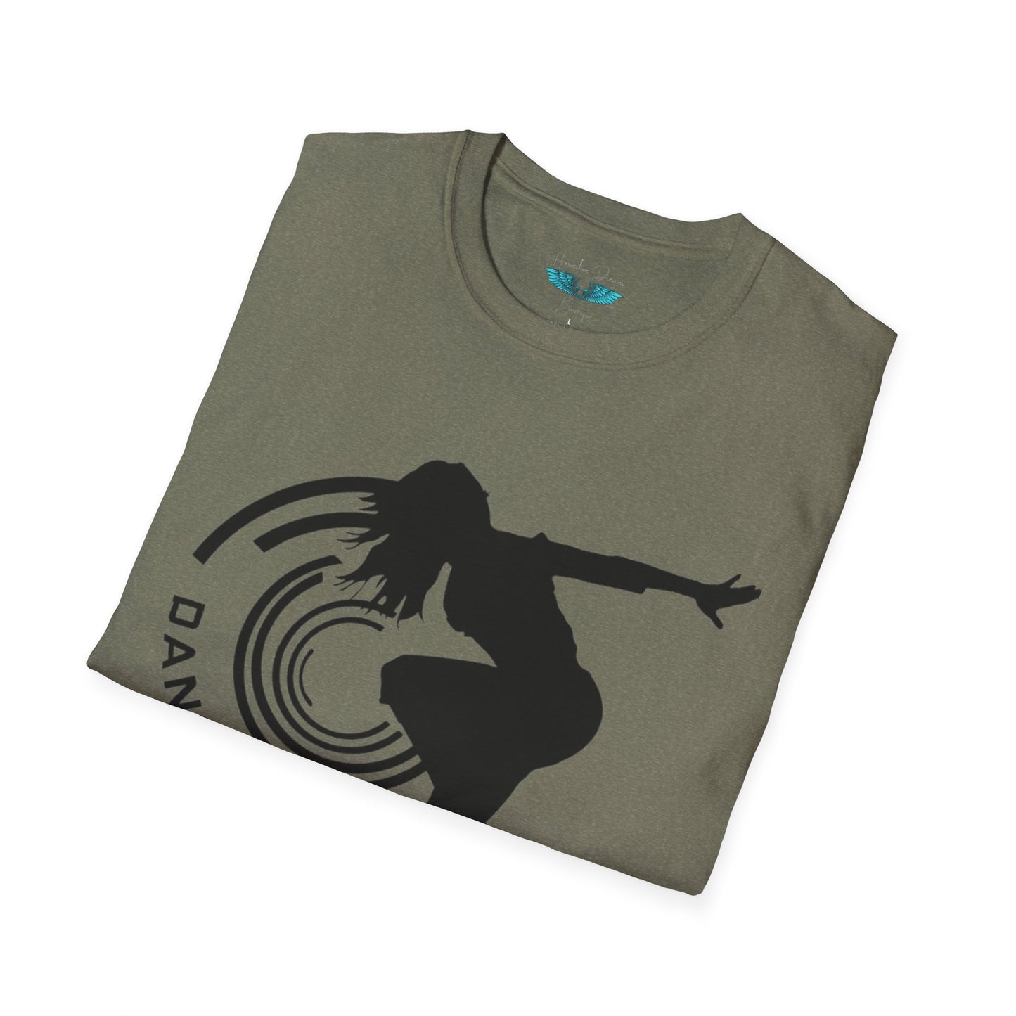 Dance Silhouette Graphic Tee Unisex Softstyle T-Shirt