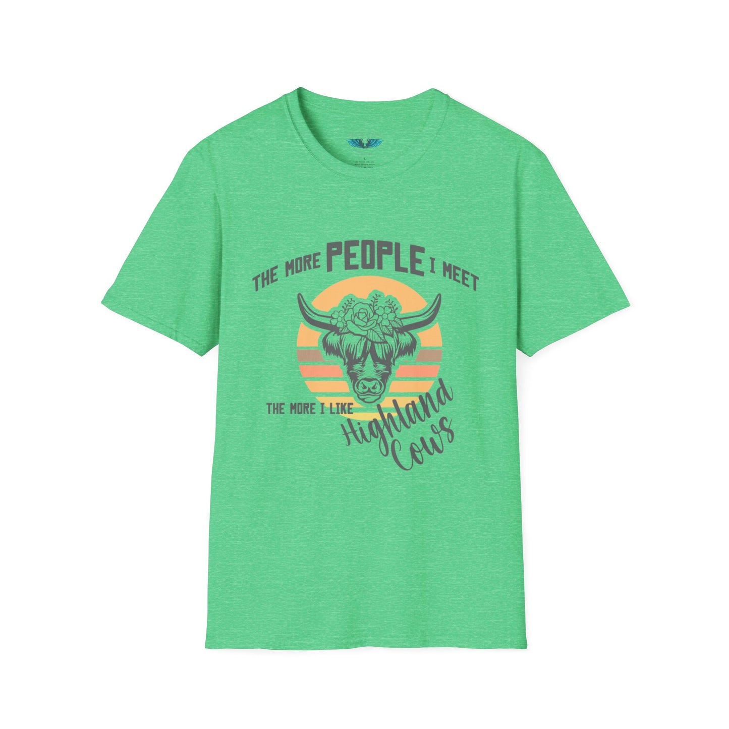 I Like Highland Cows Unisex Softstyle Graphic Tee
