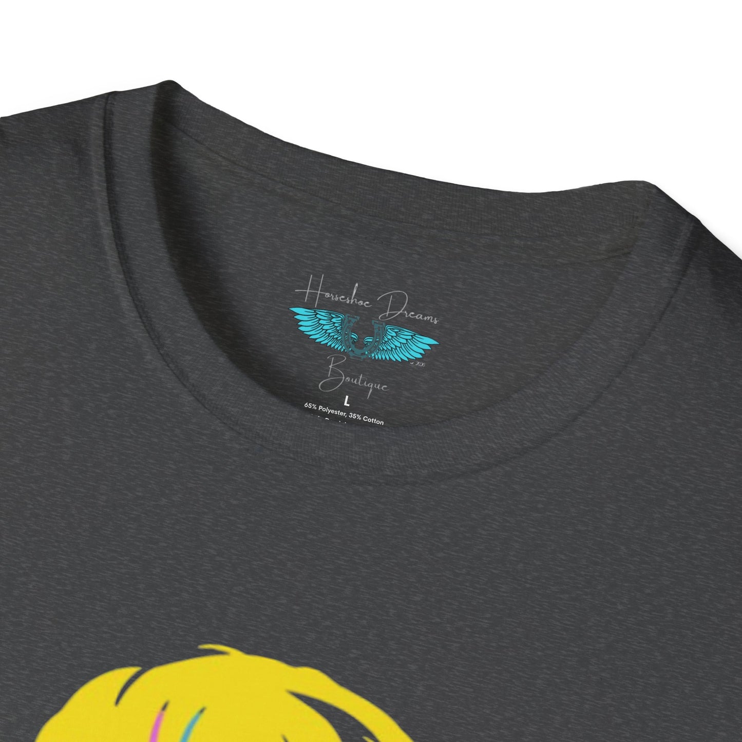 Retiree Hair Don't Care - Military Airforce - Soft Style Women's Graphic Tee