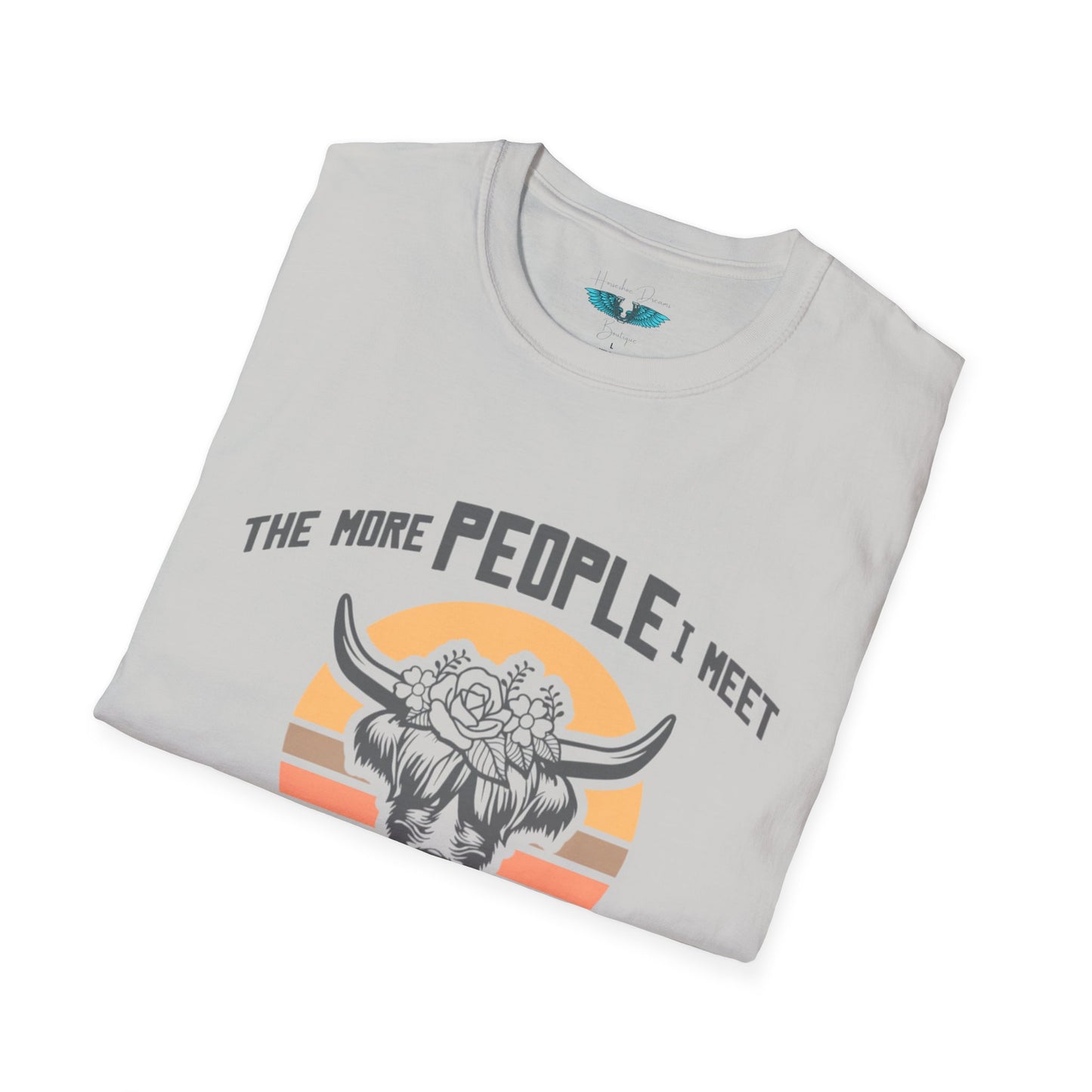 I Like Highland Cows Unisex Softstyle Graphic Tee