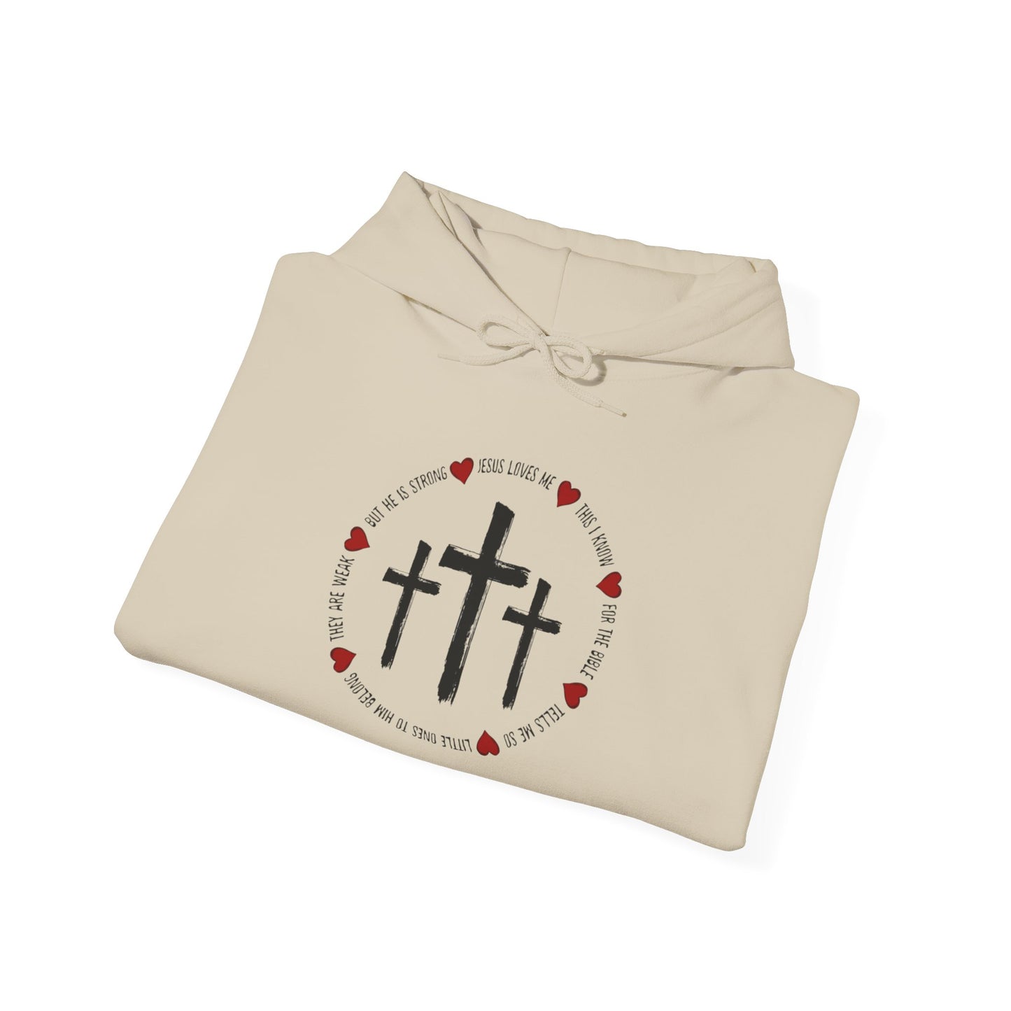 Jesus Loves Me Unisex Heavy Blend™ Hoodie