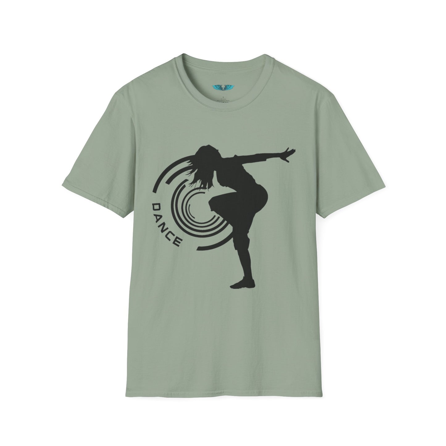 Dance Silhouette Graphic Tee Unisex Softstyle T-Shirt