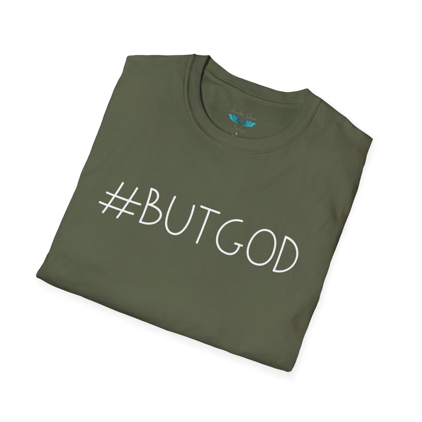 A #ButGod Womens and Mens Faith Based Graphic Tee