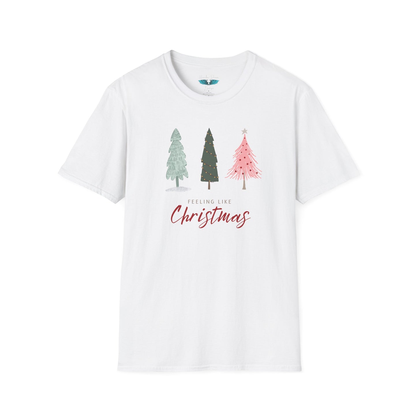 Feeling Like Christmas Unisex Softstyle Graphic Tee