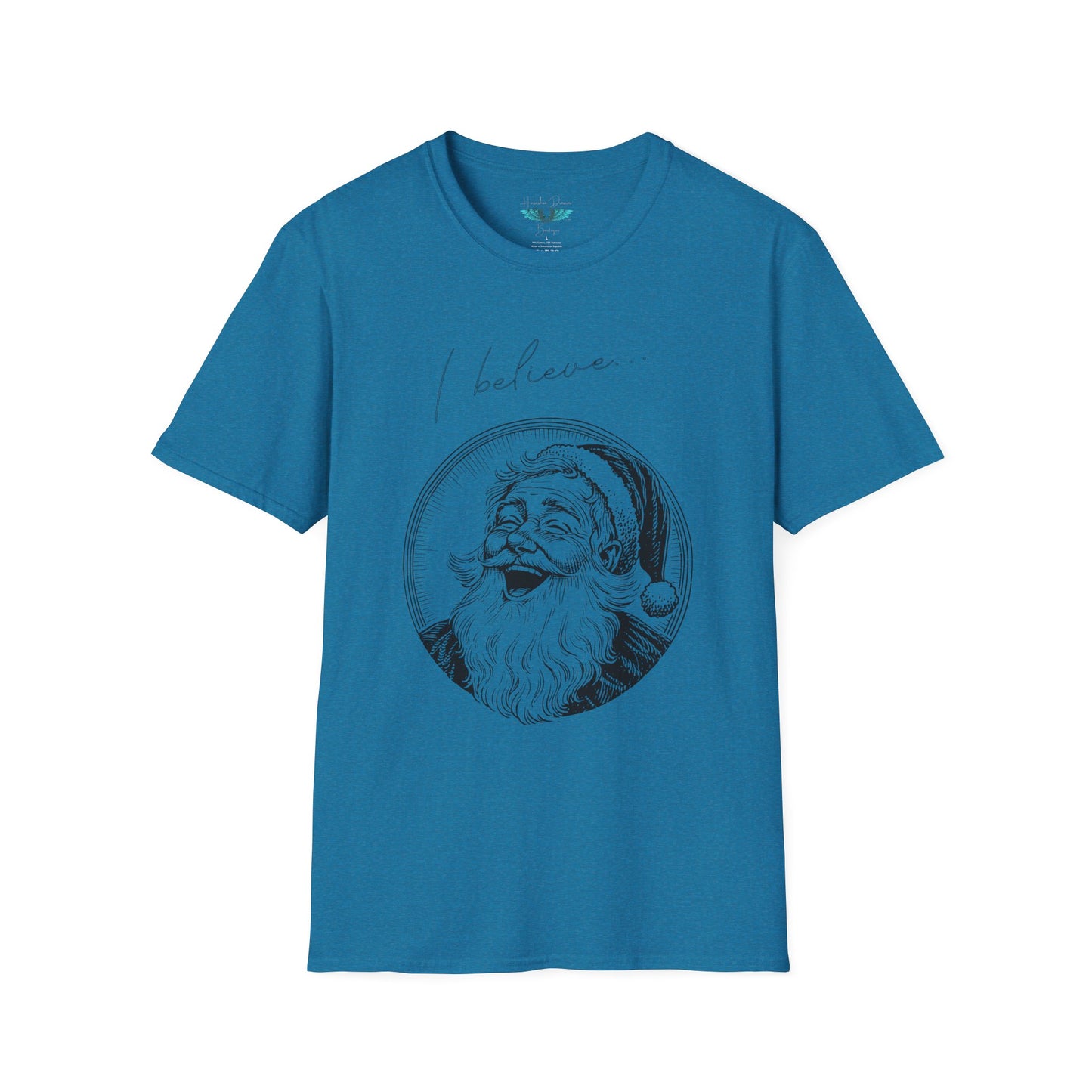 I Believe In Santa Unisex Softstyle Graphic Tee