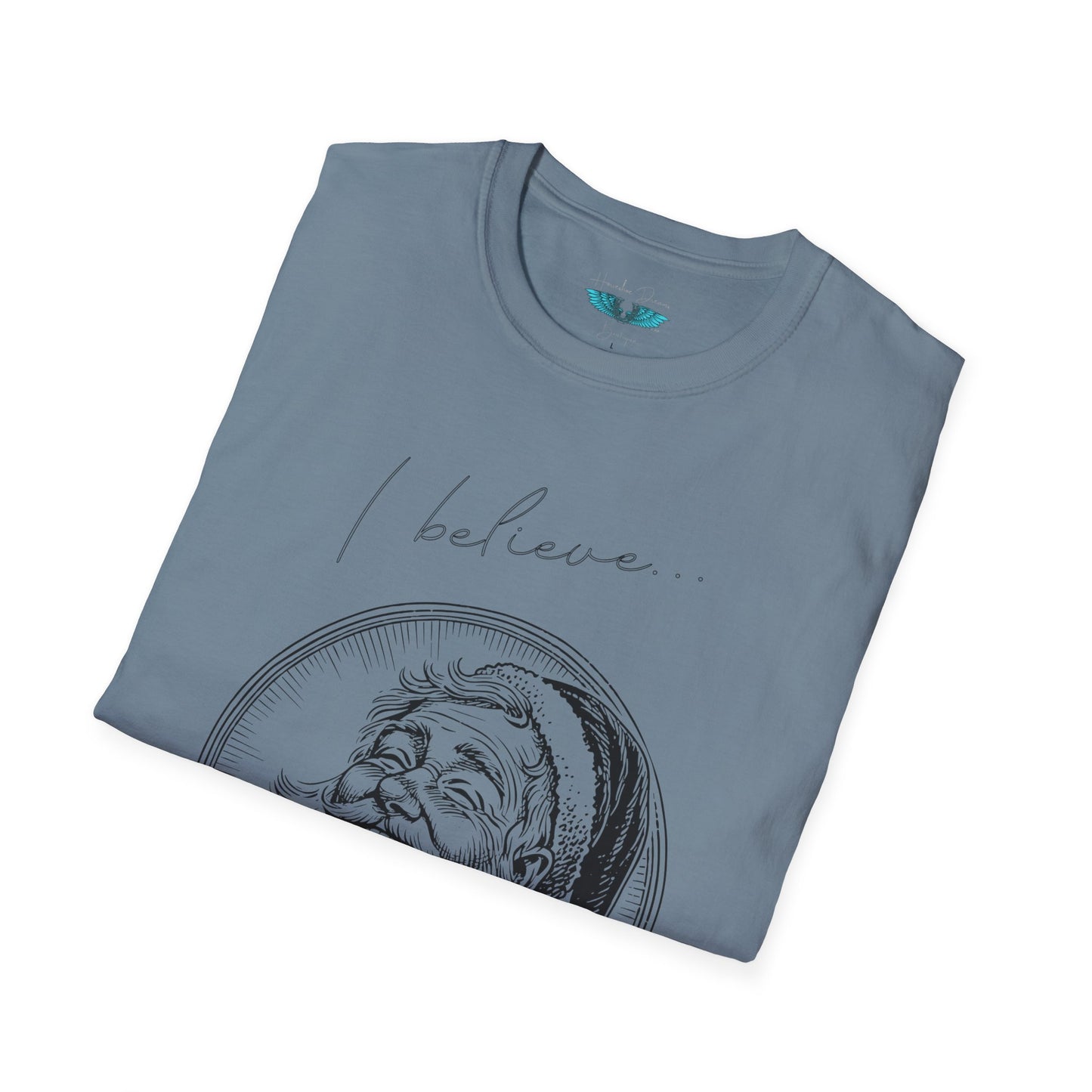 I Believe In Santa Unisex Softstyle Graphic Tee