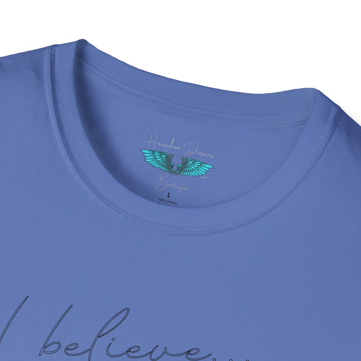 I Believe In Santa Unisex Softstyle Graphic Tee
