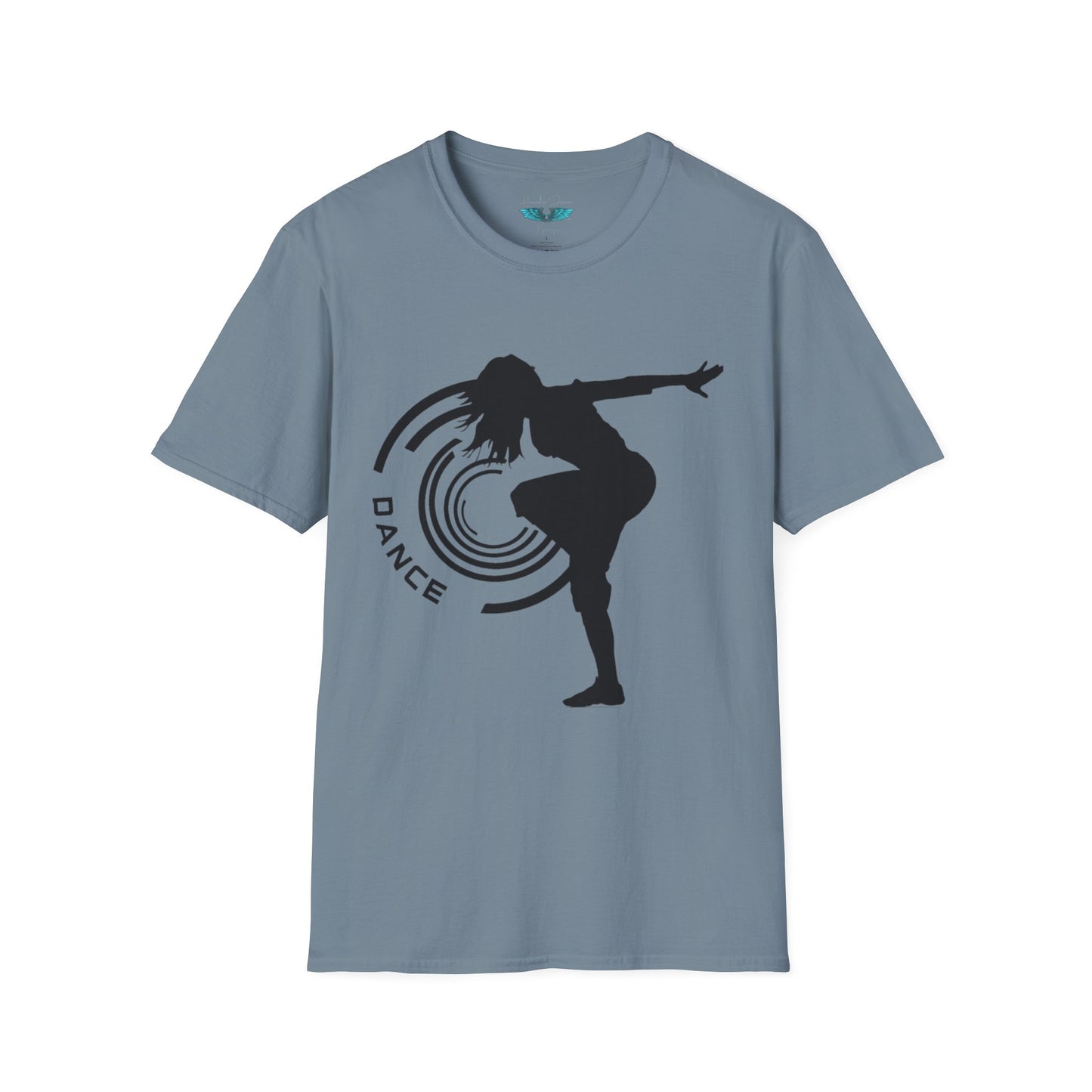 Dance Silhouette Graphic Tee Unisex Softstyle T-Shirt