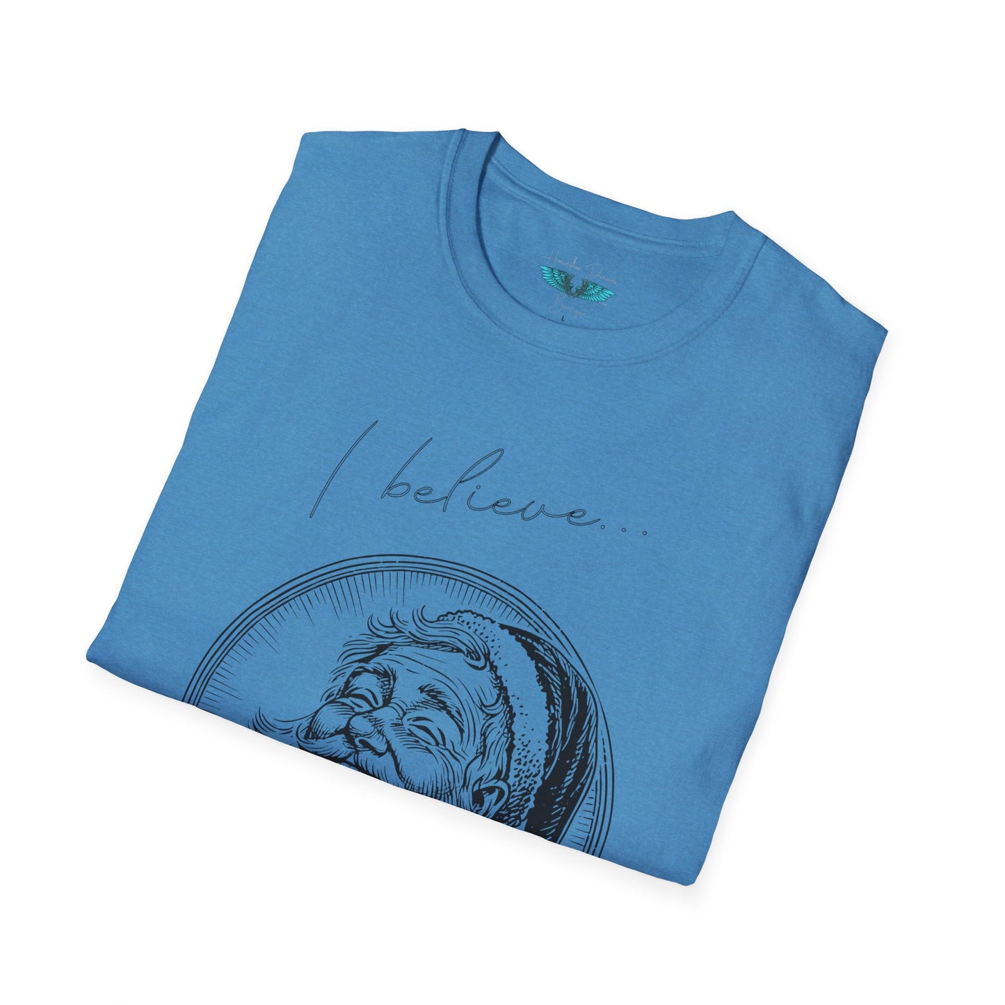 I Believe In Santa Unisex Softstyle Graphic Tee