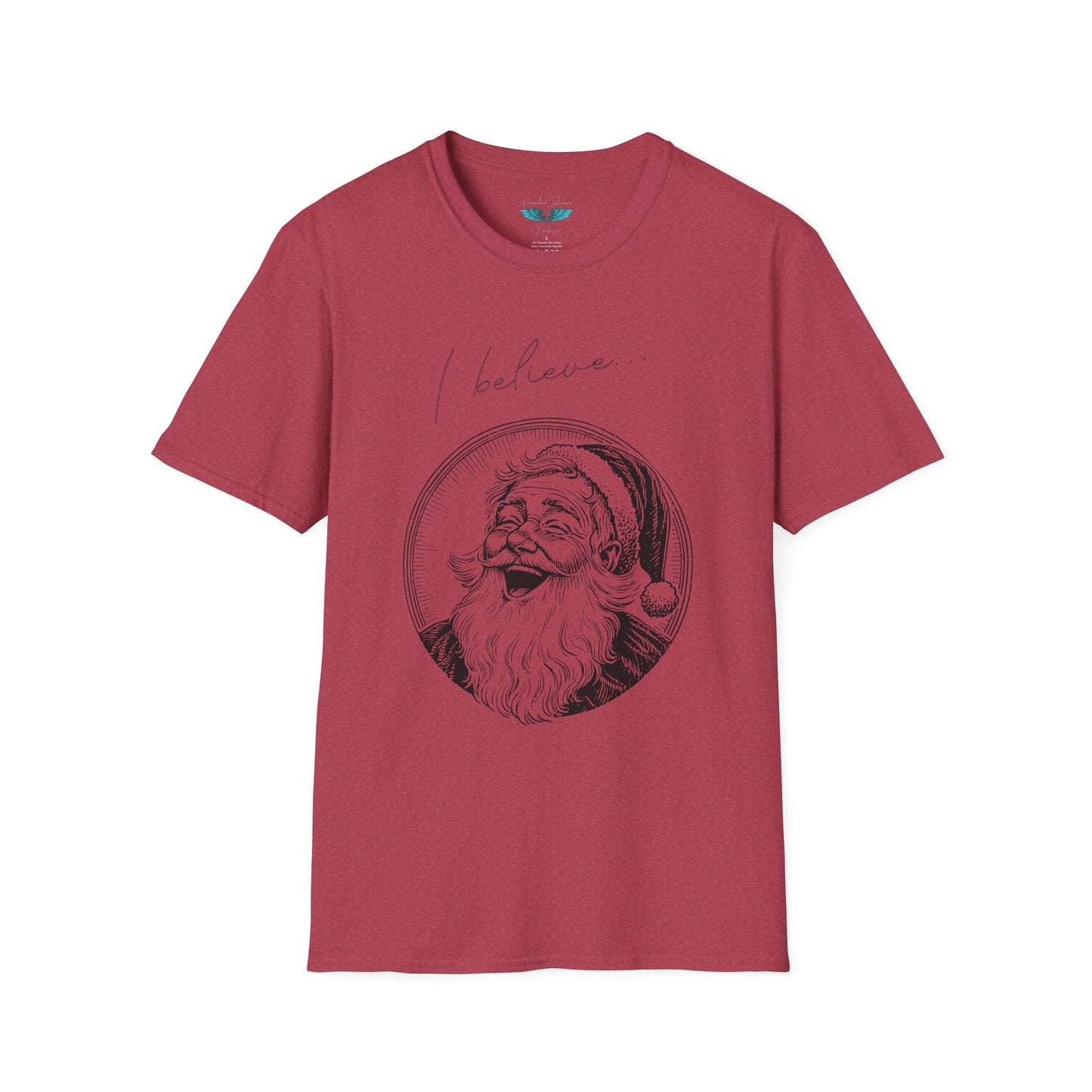 I Believe In Santa Unisex Softstyle Graphic Tee