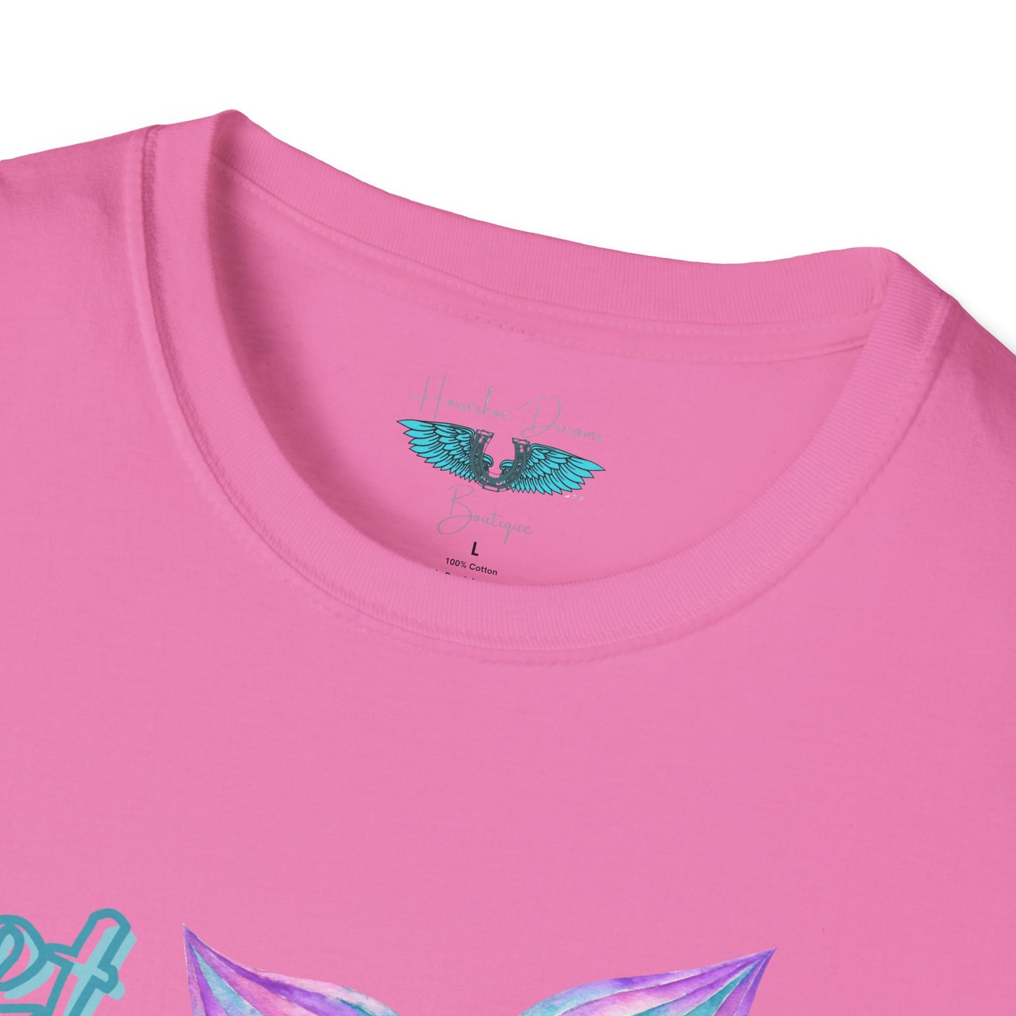 Get Off My Tail - Mermaid Tail Unisex Softstyle Graphic Tee