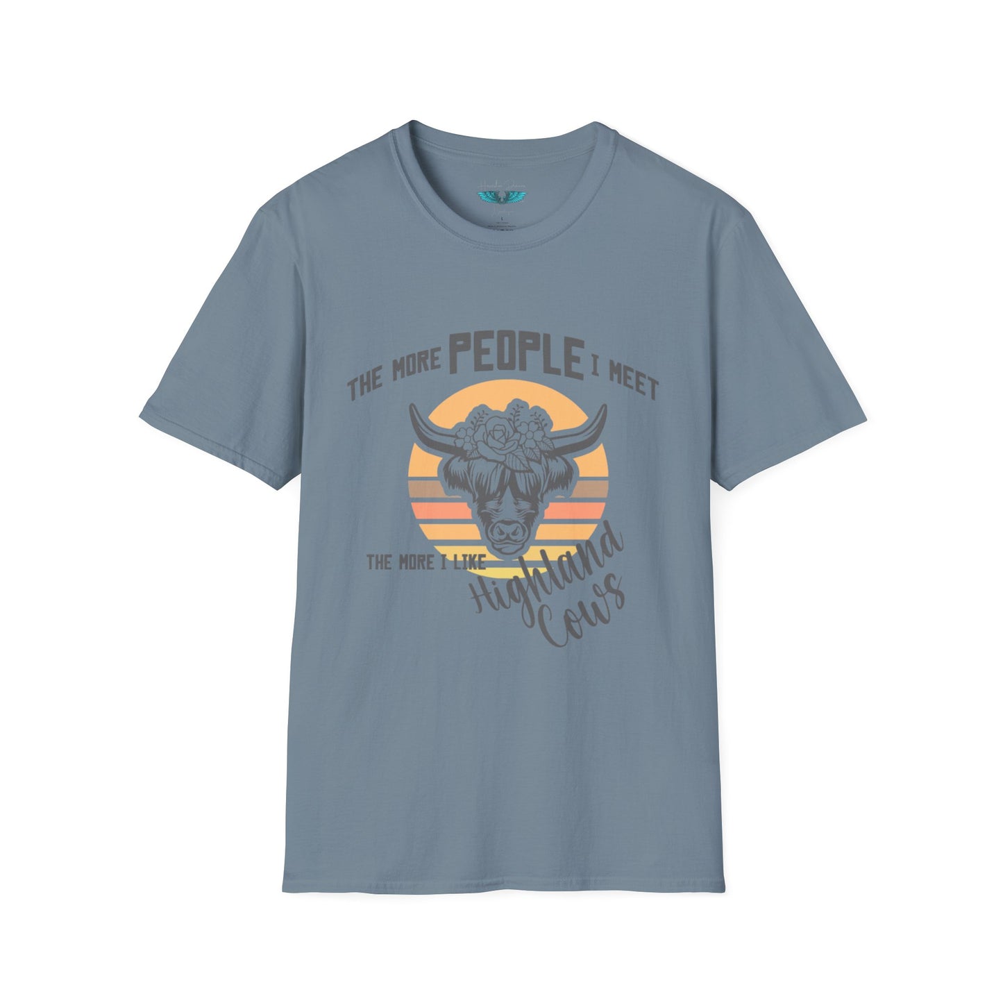 I Like Highland Cows Unisex Softstyle Graphic Tee