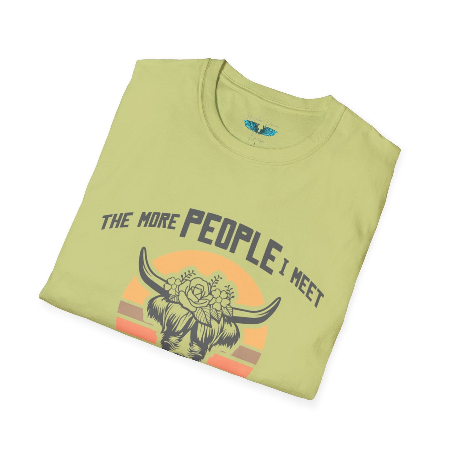 I Like Highland Cows Unisex Softstyle Graphic Tee