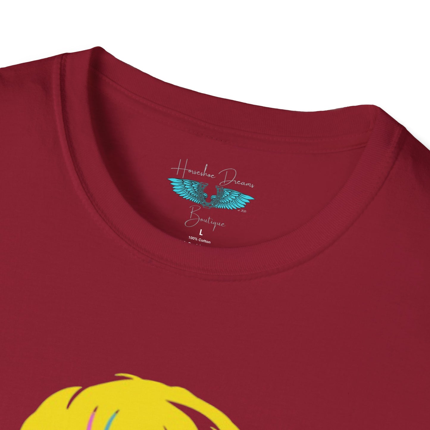 Retiree Hair Don't Care - Military Airforce - Soft Style Women's Graphic Tee