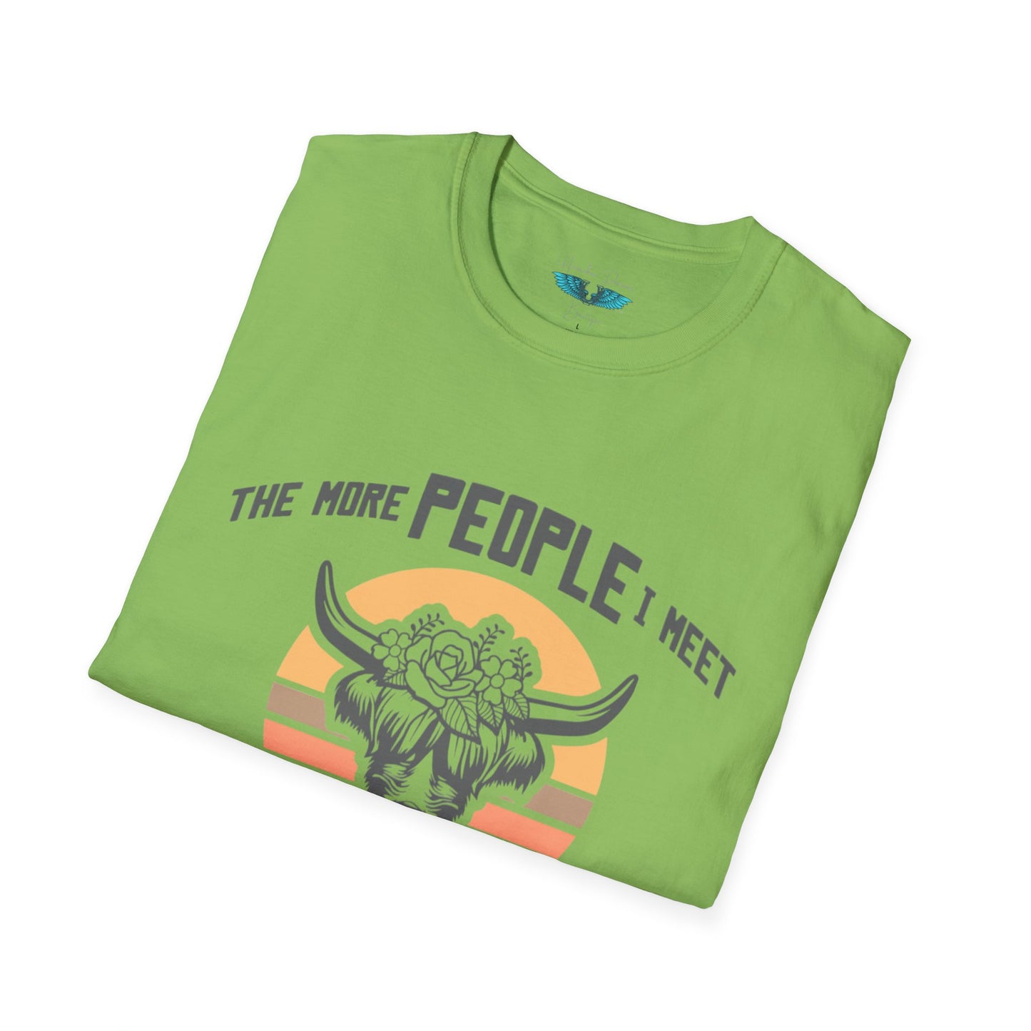 I Like Highland Cows Unisex Softstyle Graphic Tee