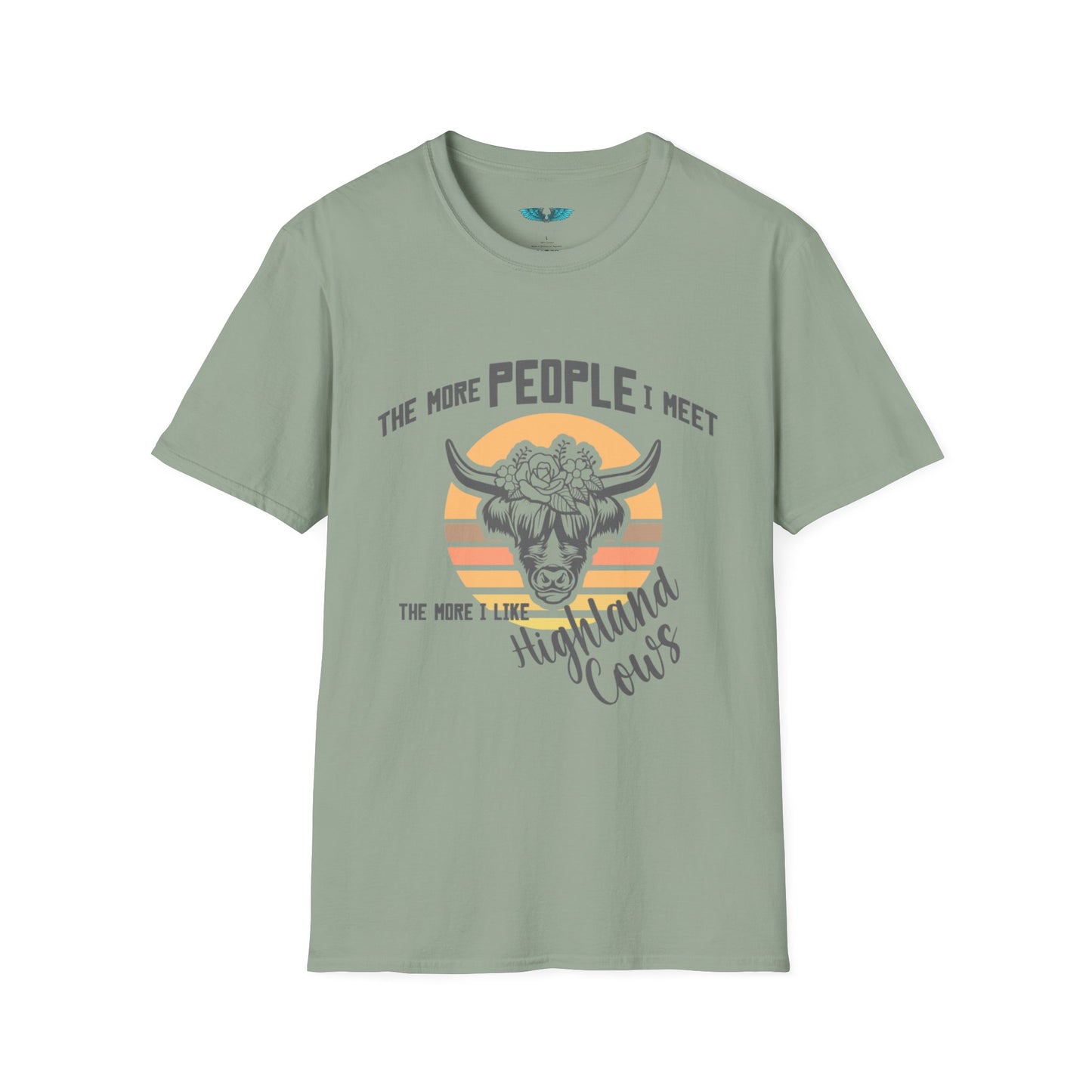 I Like Highland Cows Unisex Softstyle Graphic Tee