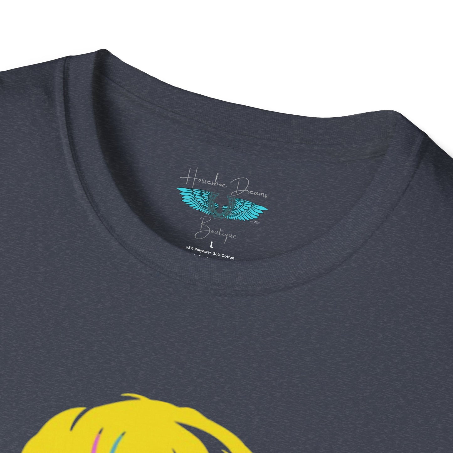 Retiree Hair Don't Care - Military Airforce - Soft Style Women's Graphic Tee