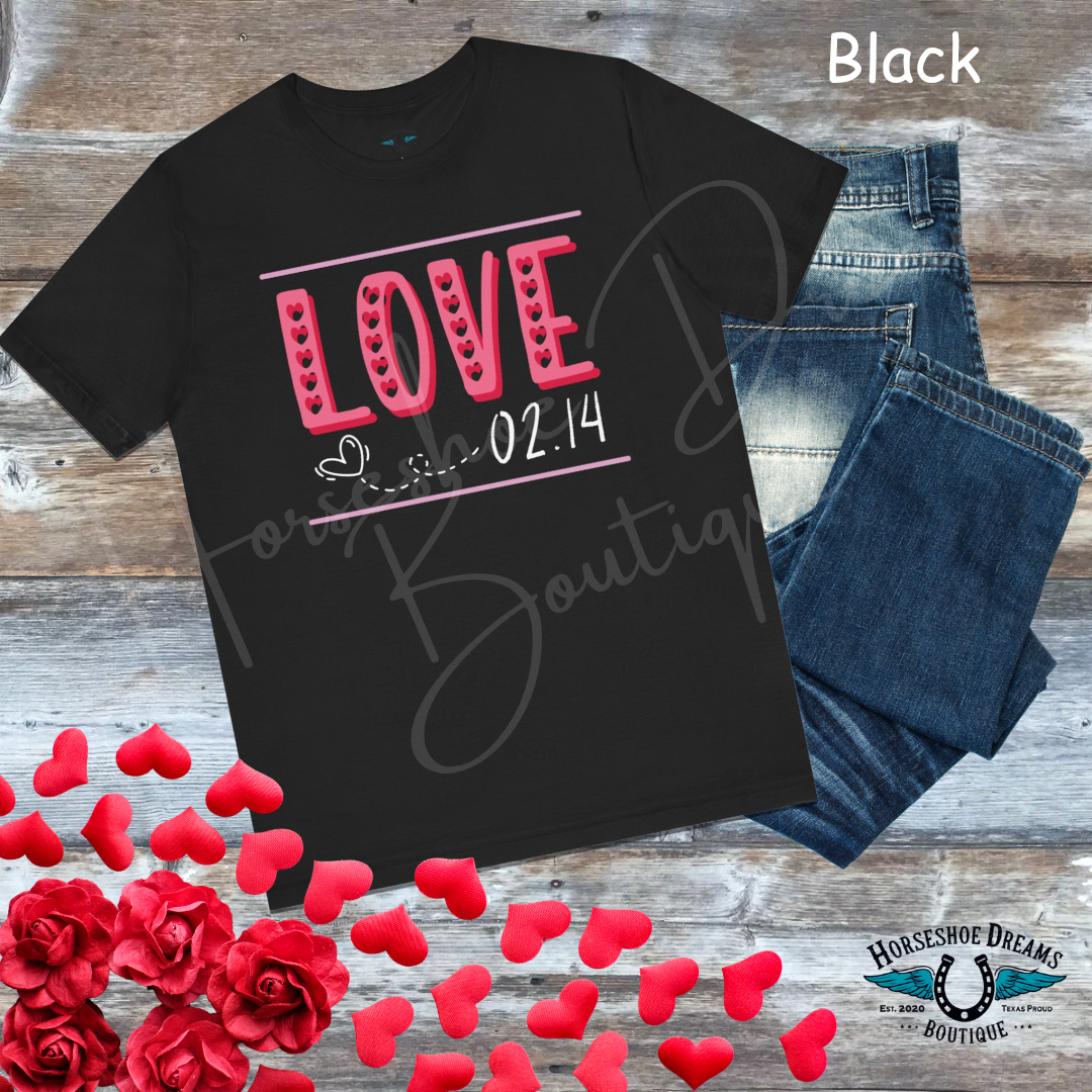 A Date With Love Graphic Tee