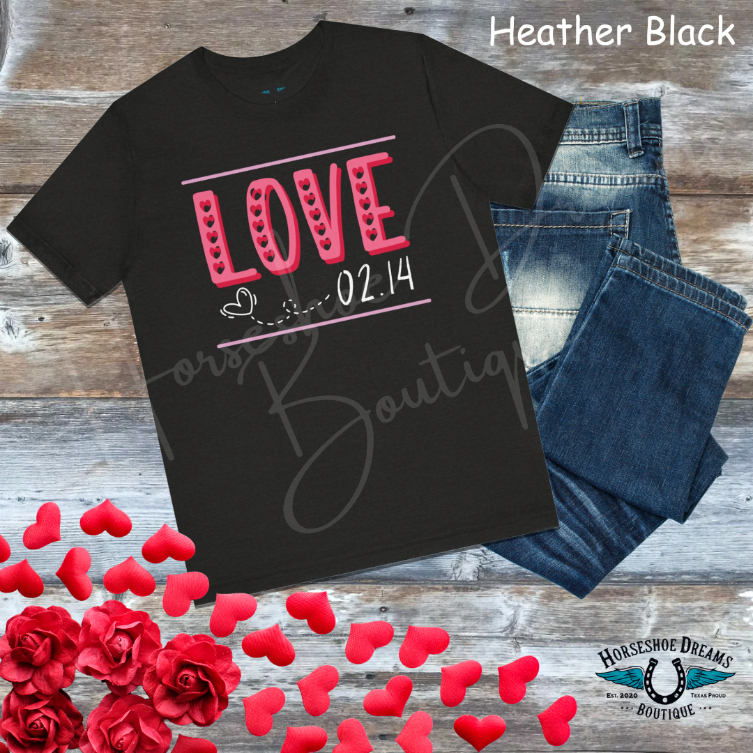 A Date With Love Graphic Tee