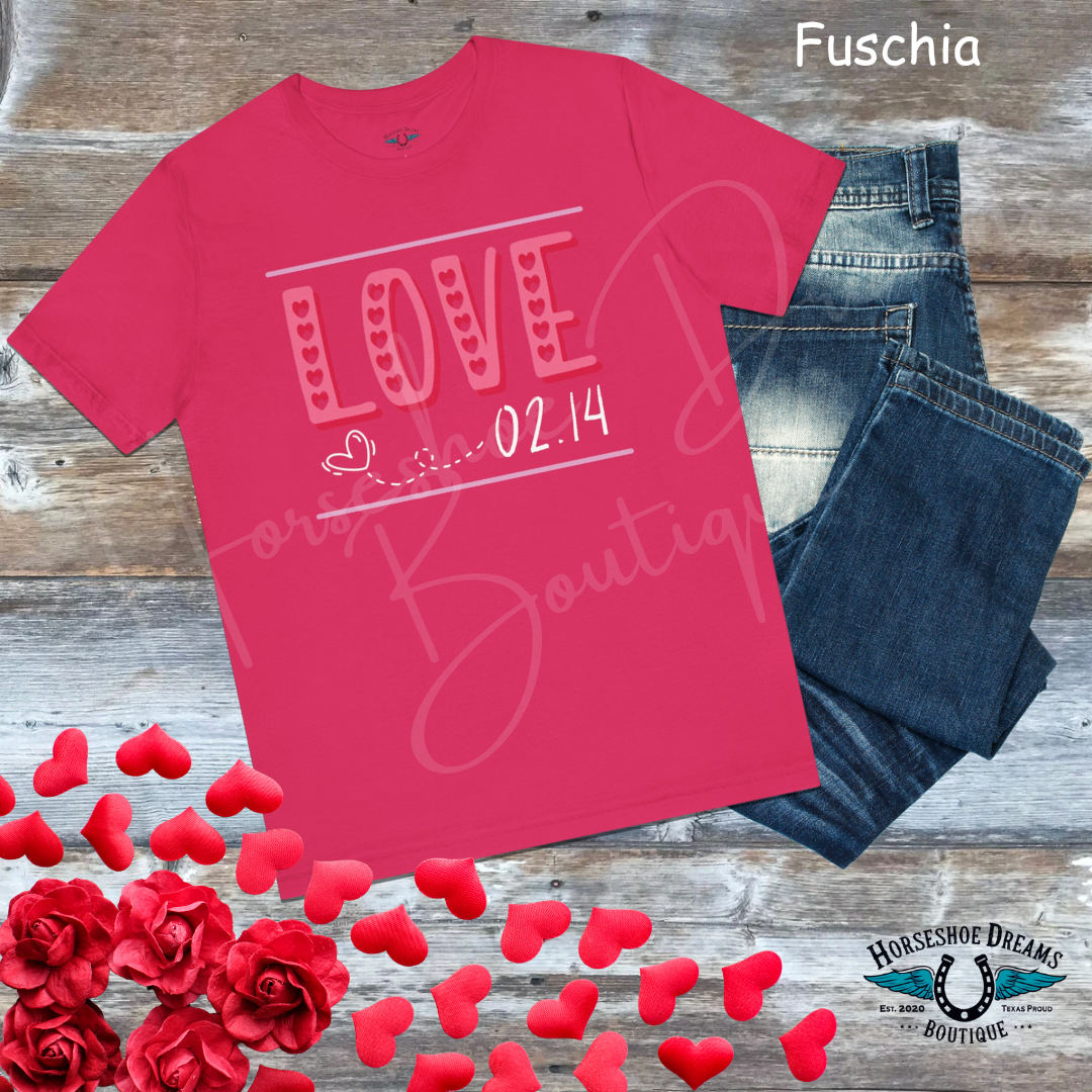 A Date With Love Graphic Tee
