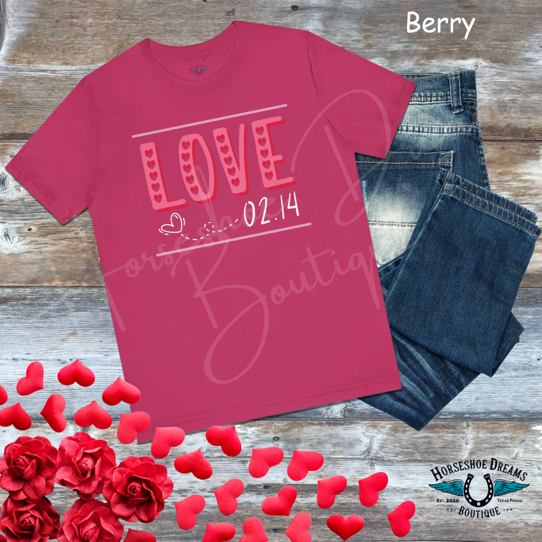A Date With Love Graphic Tee