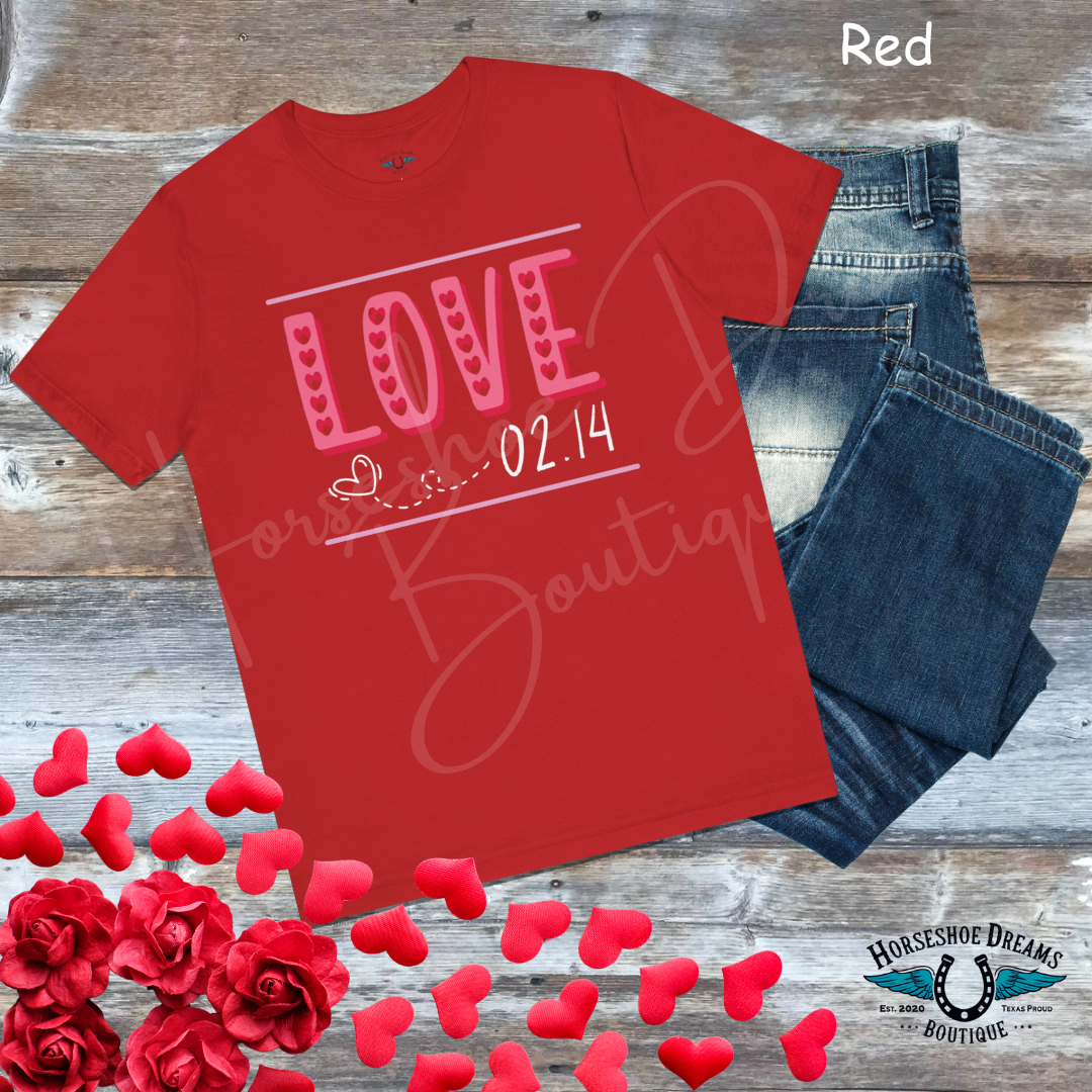 A Date With Love Graphic Tee