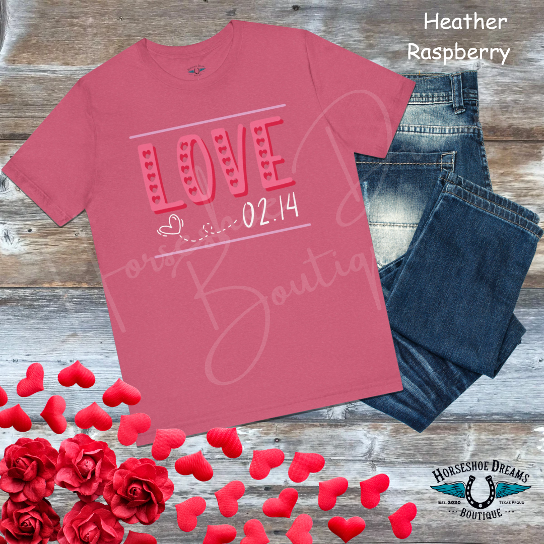 A Date With Love Graphic Tee