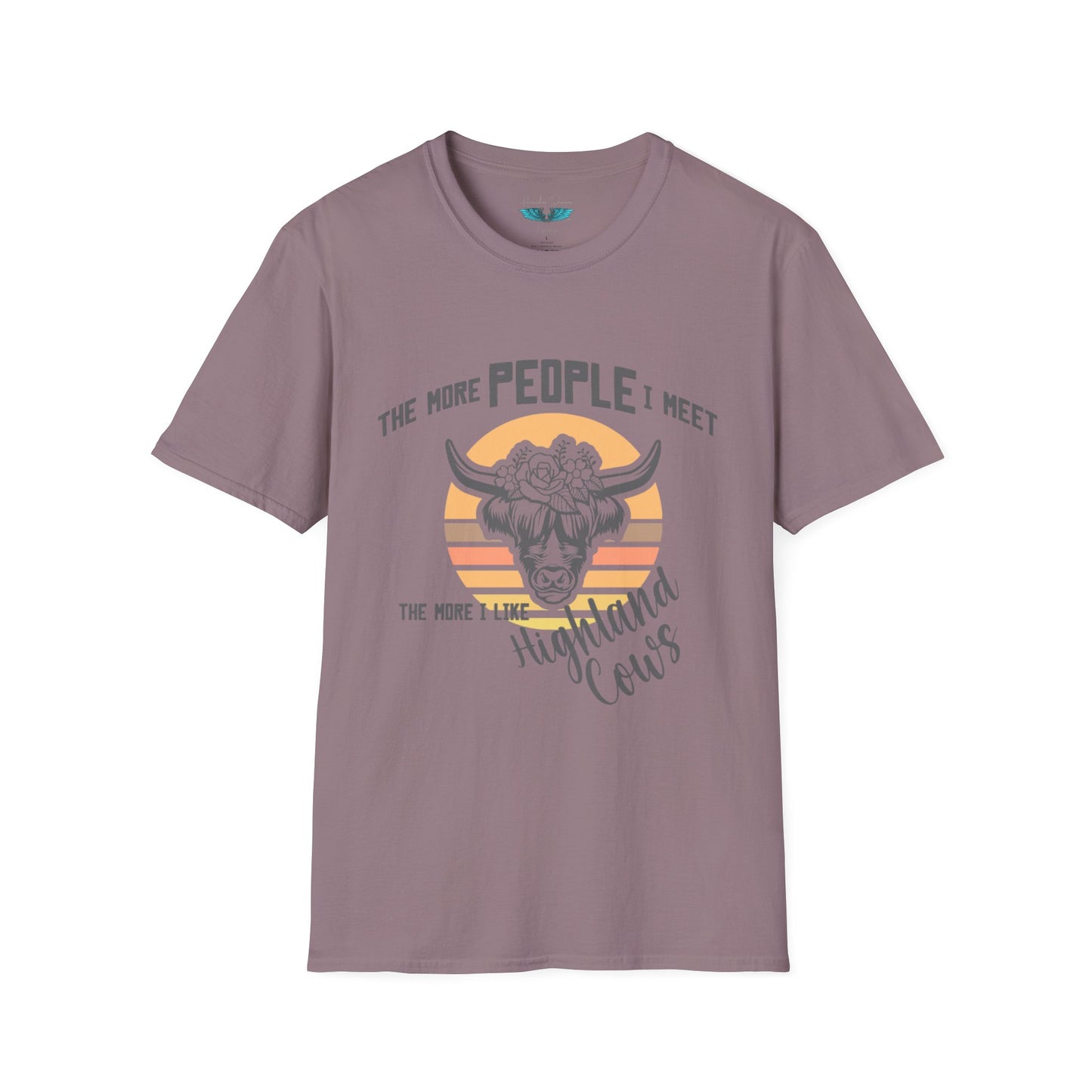 I Like Highland Cows Unisex Softstyle Graphic Tee
